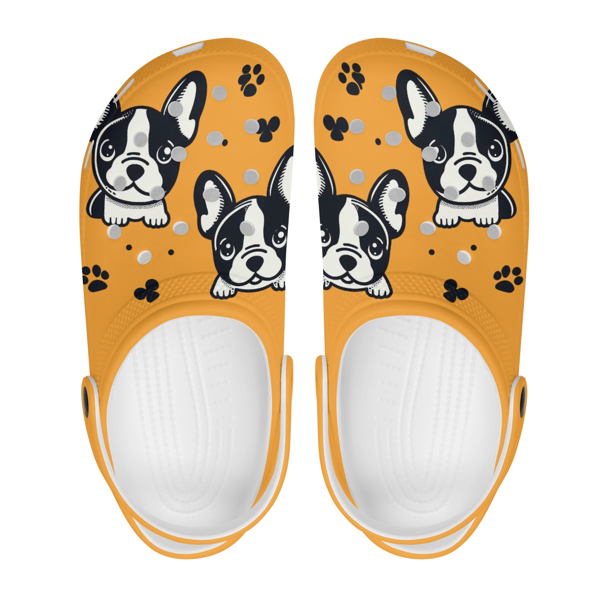 Bailey - Unisex Clogs for French Bulldog Owners and Fans-fadou