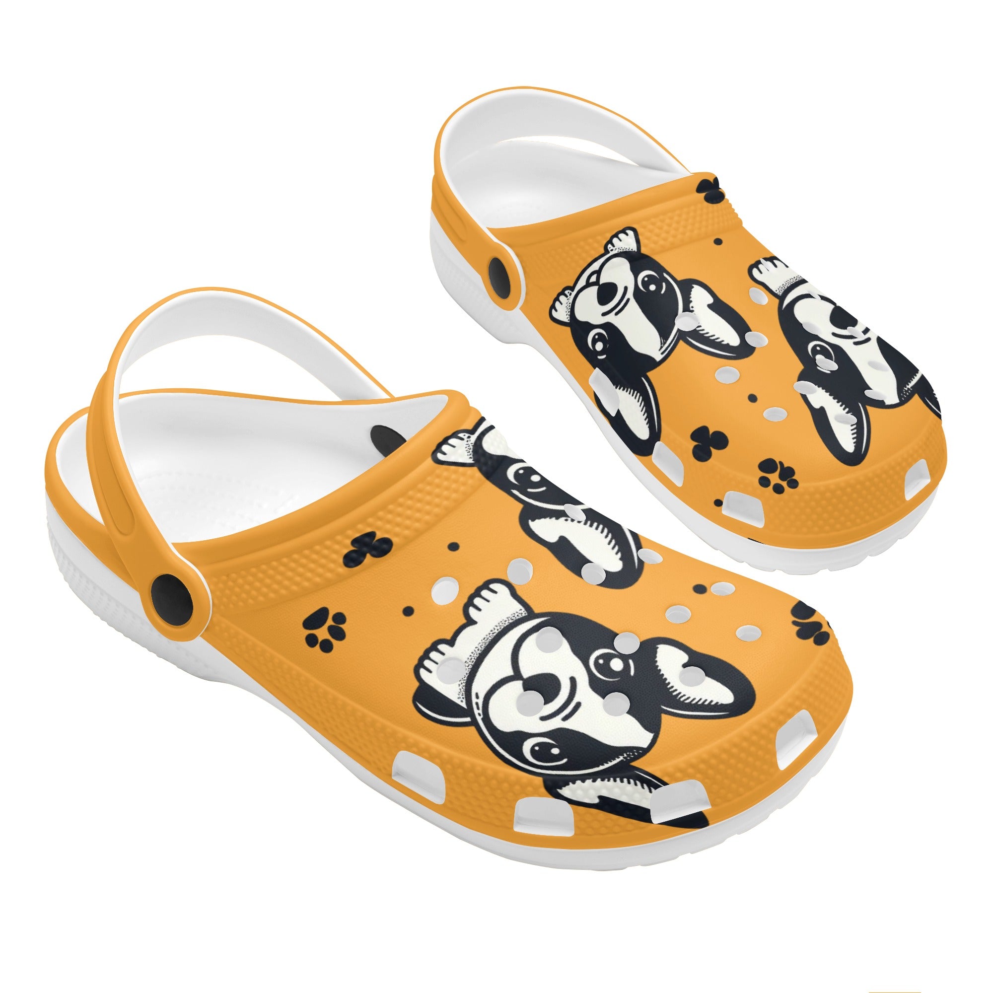Bailey - Unisex Clogs for French Bulldog Owners and Fans-fadou