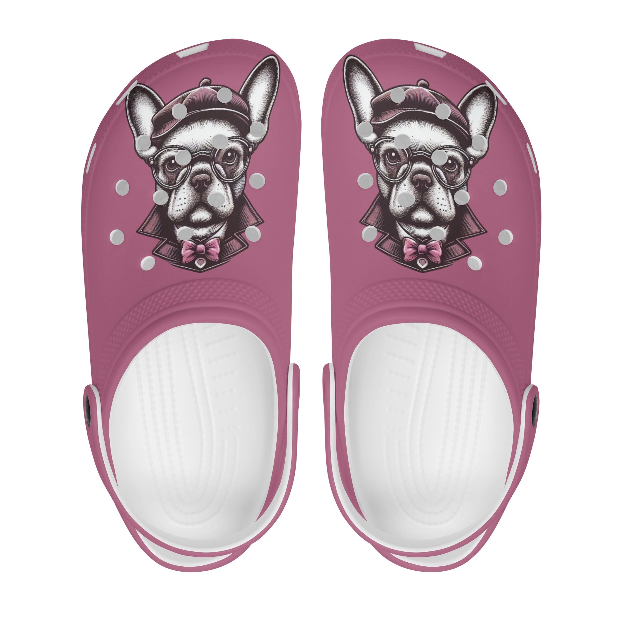 Stella - Unisex Clogs for French Bulldog Owners and Fans-fadou