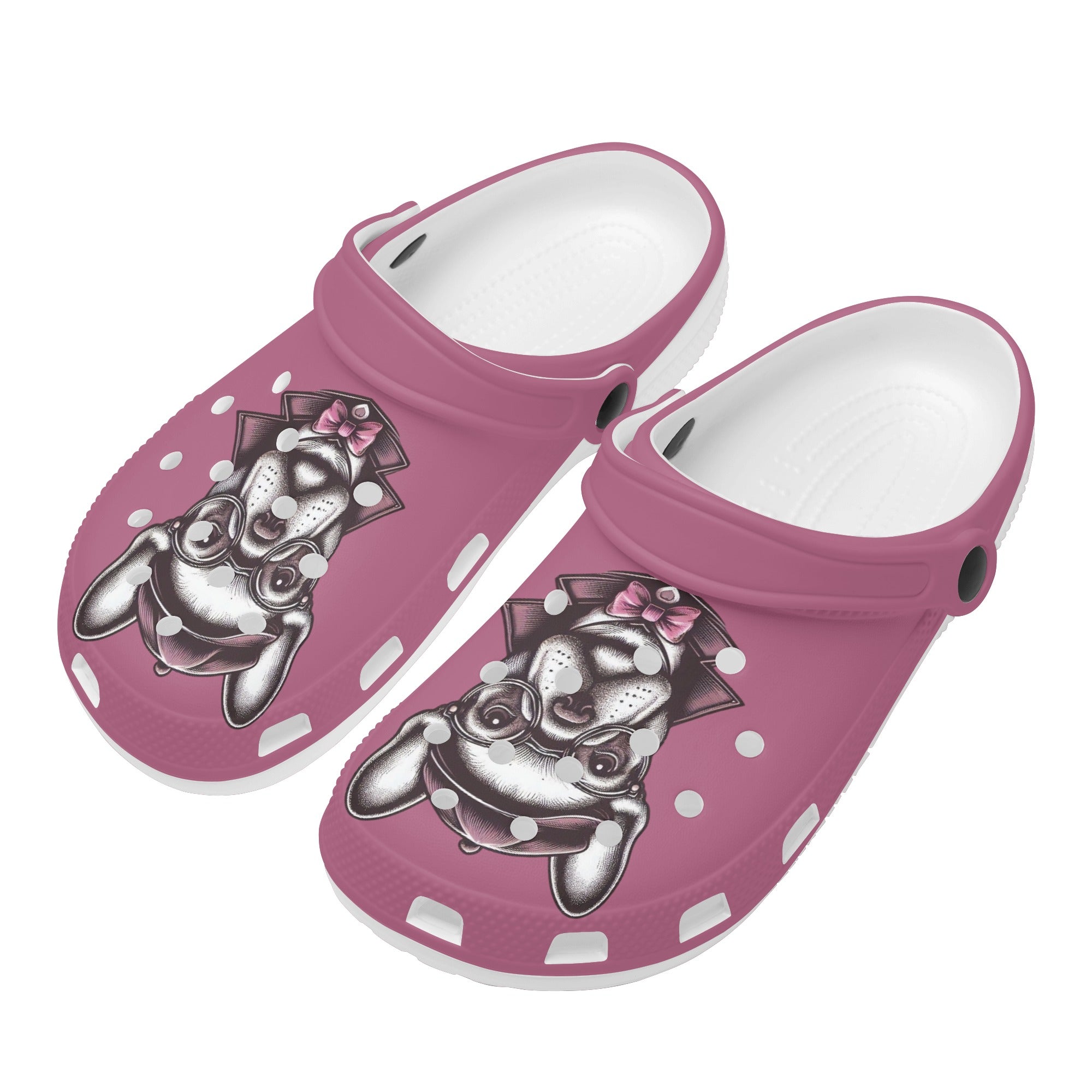 Stella - Unisex Clogs for French Bulldog Owners and Fans-fadou
