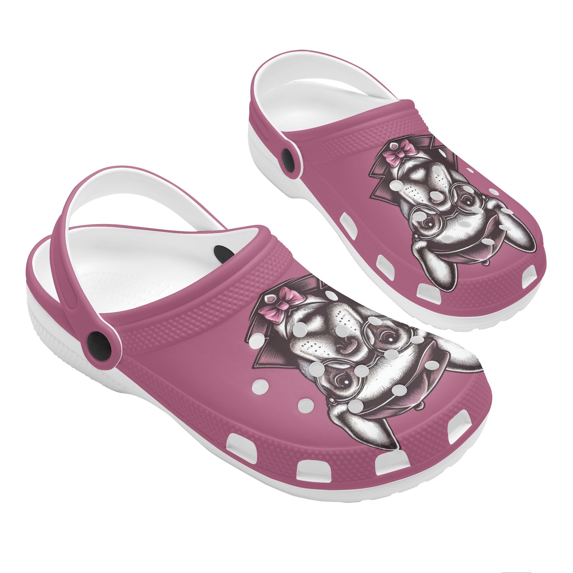 Stella - Unisex Clogs for French Bulldog Owners and Fans-fadou