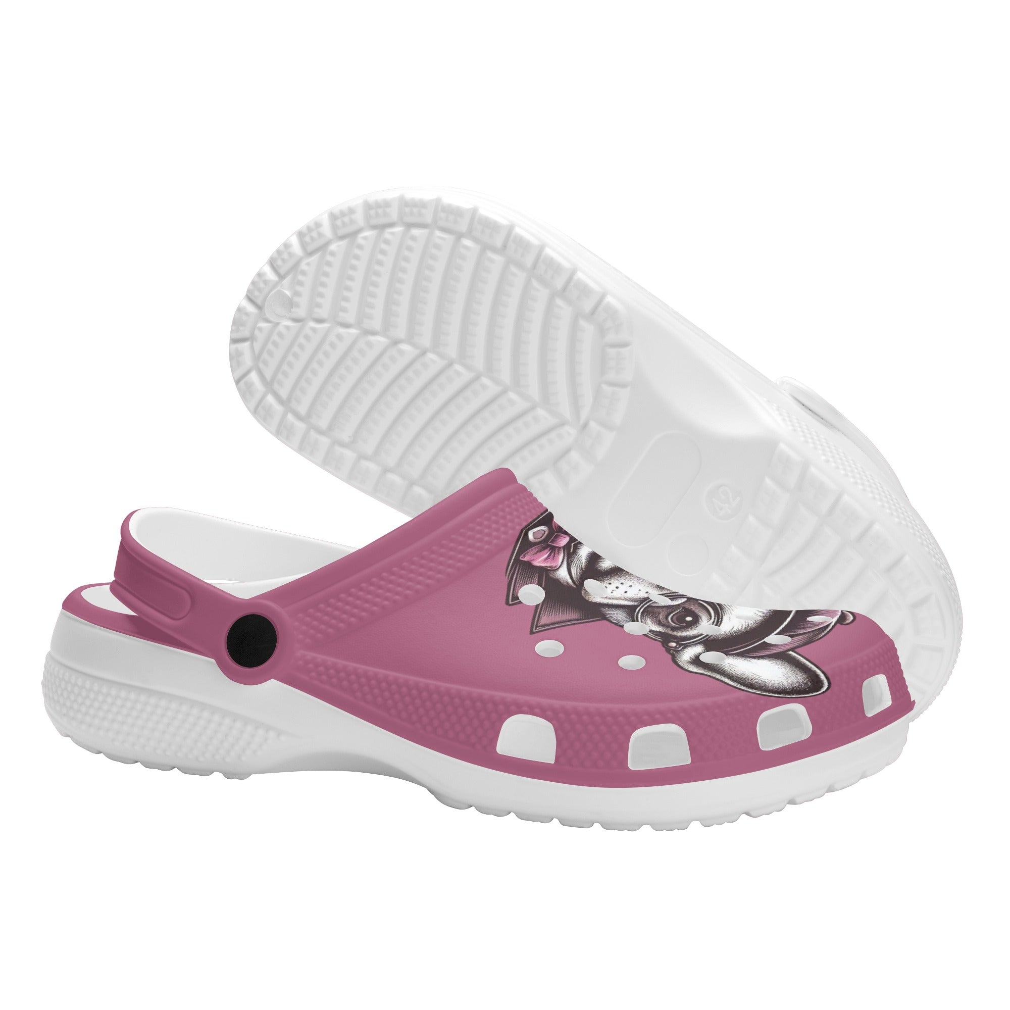 Stella - Unisex Clogs for French Bulldog Owners and Fans-fadou