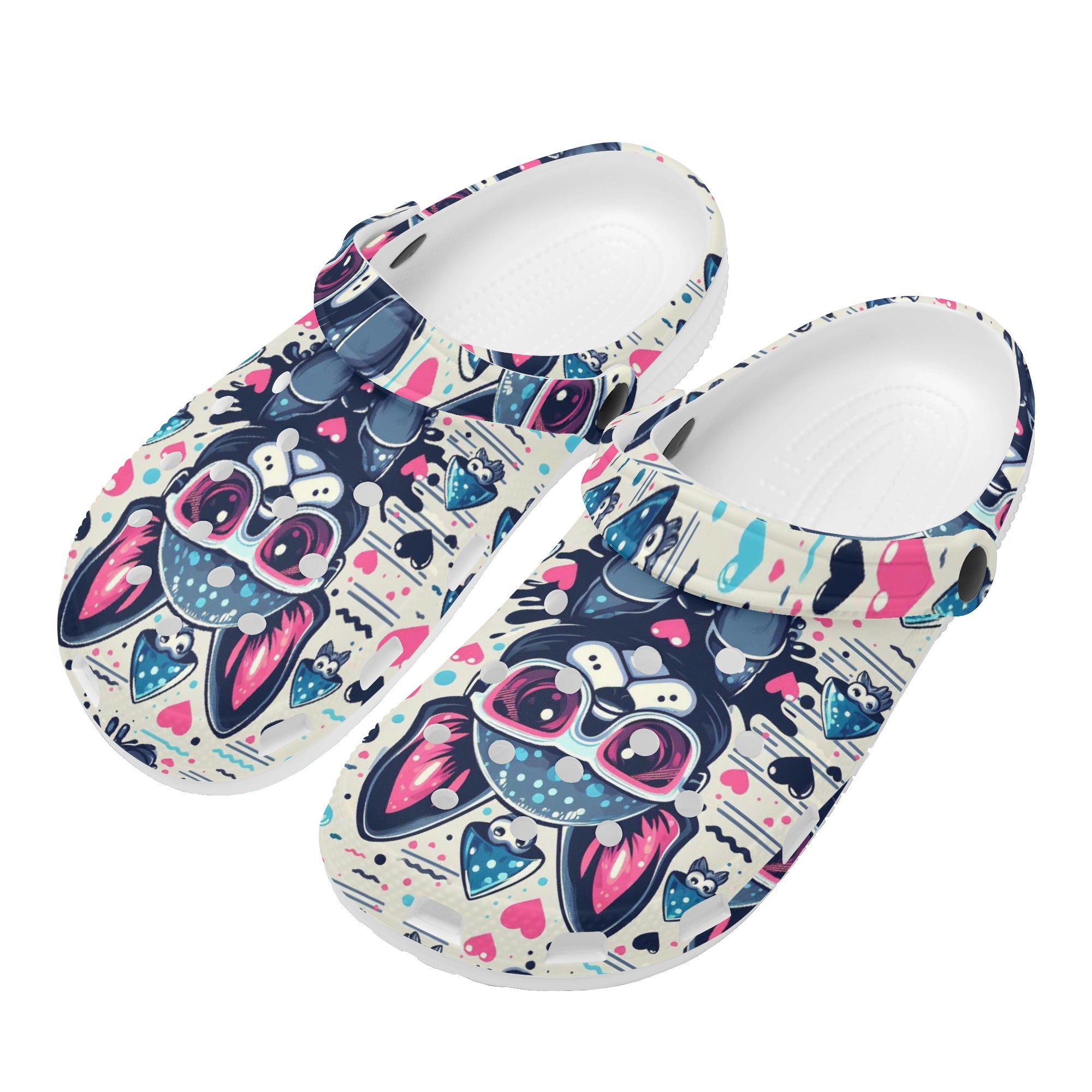 Hazel - Unisex Clogs for French Bulldog Owners and Fans-fadou