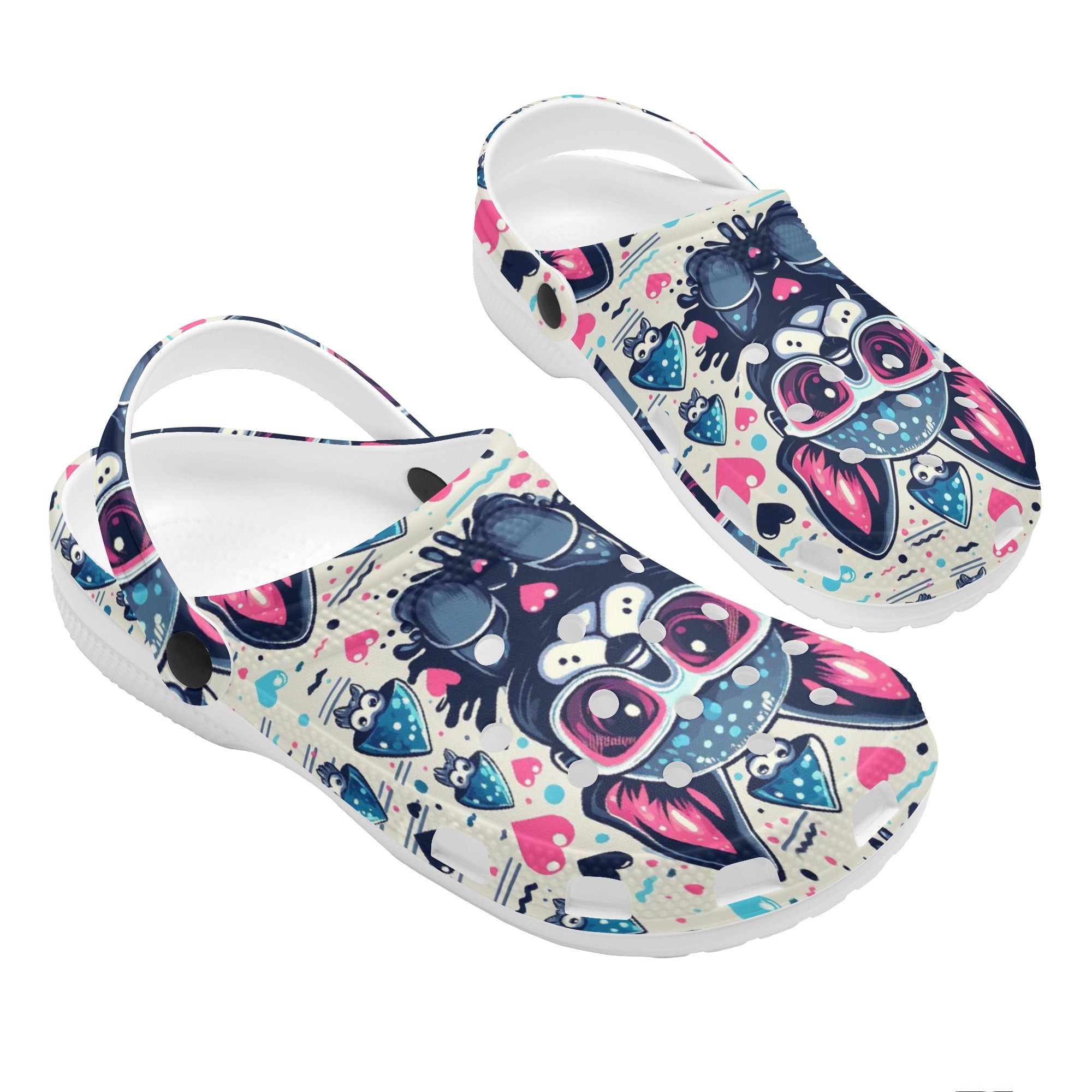 Hazel - Unisex Clogs for French Bulldog Owners and Fans-fadou