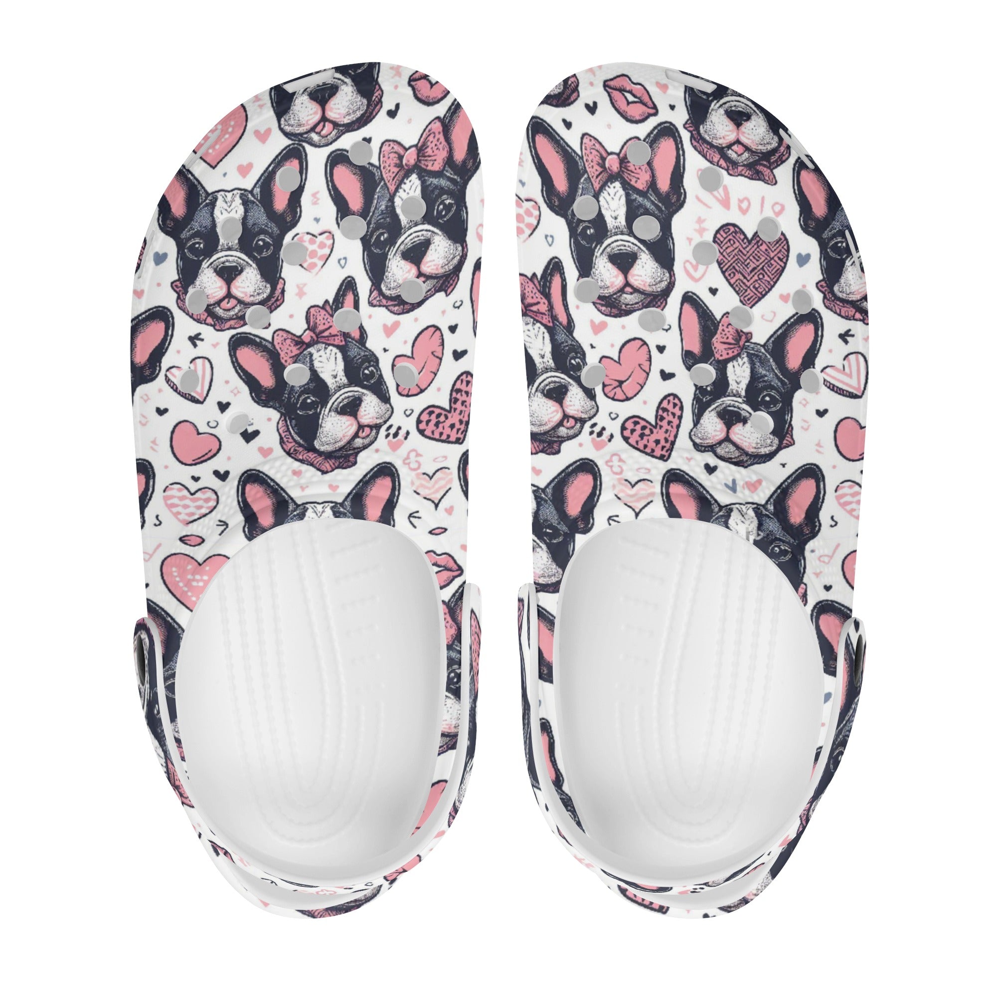 Riley - Unisex Clogs for French Bulldog Owners and Fans-fadou