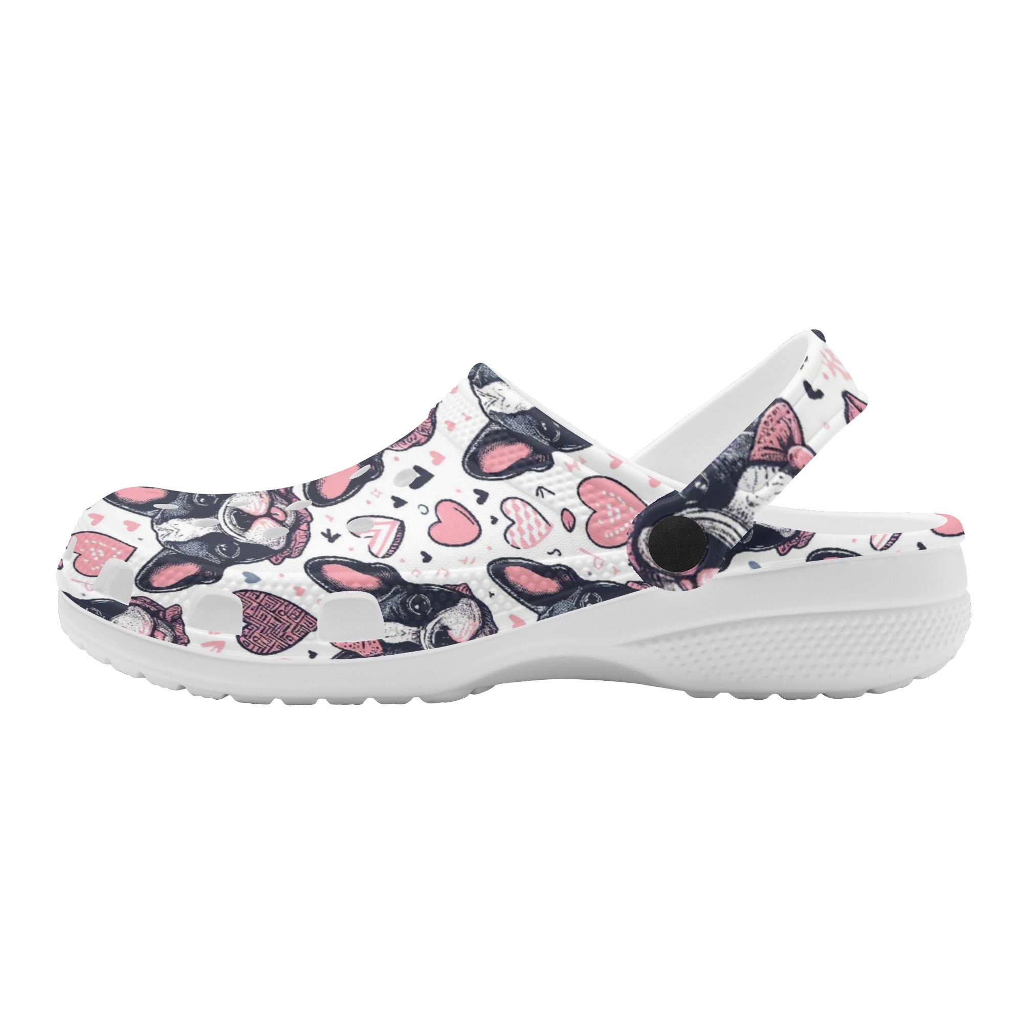 Riley - Unisex Clogs for French Bulldog Owners and Fans-fadou