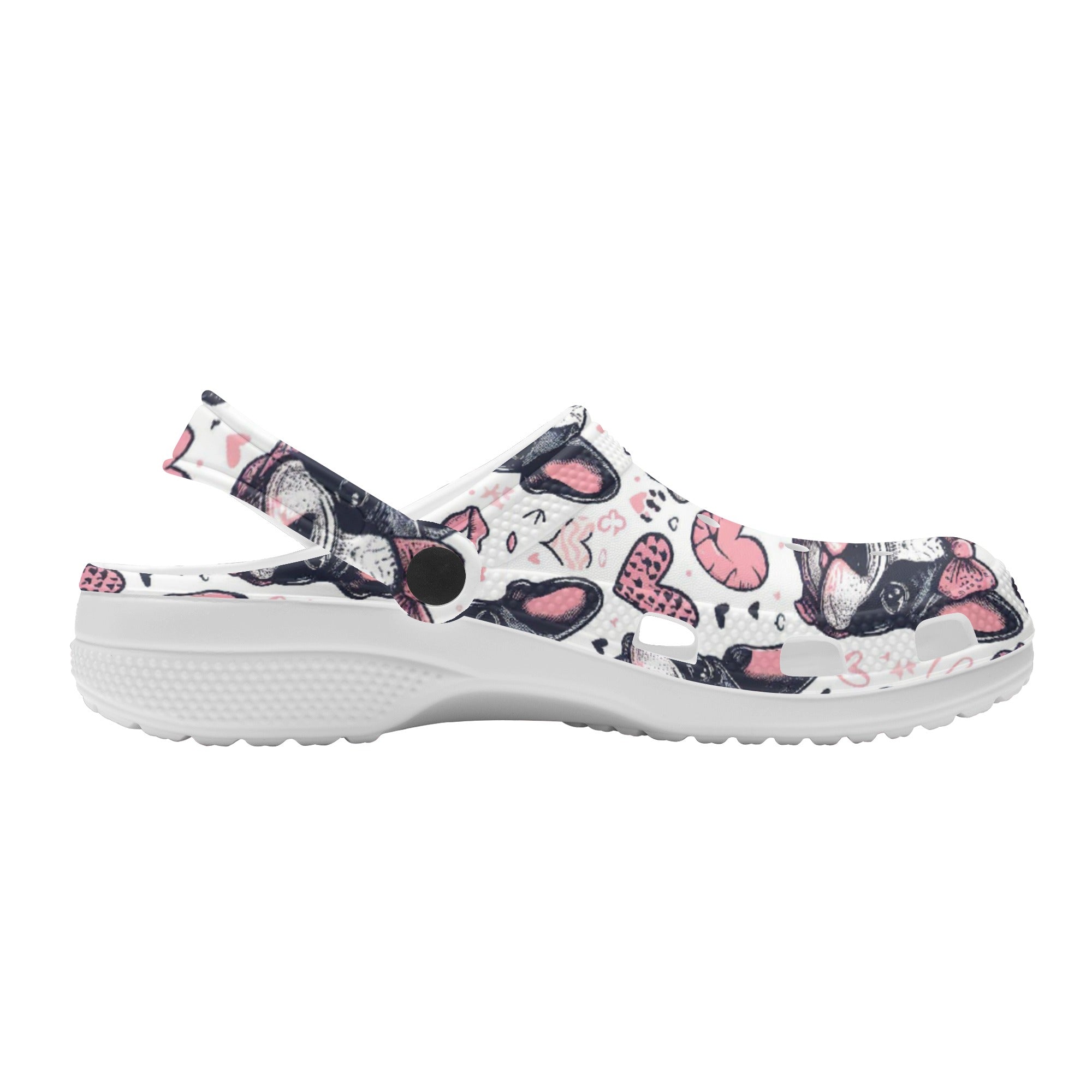 Riley - Unisex Clogs for French Bulldog Owners and Fans-fadou
