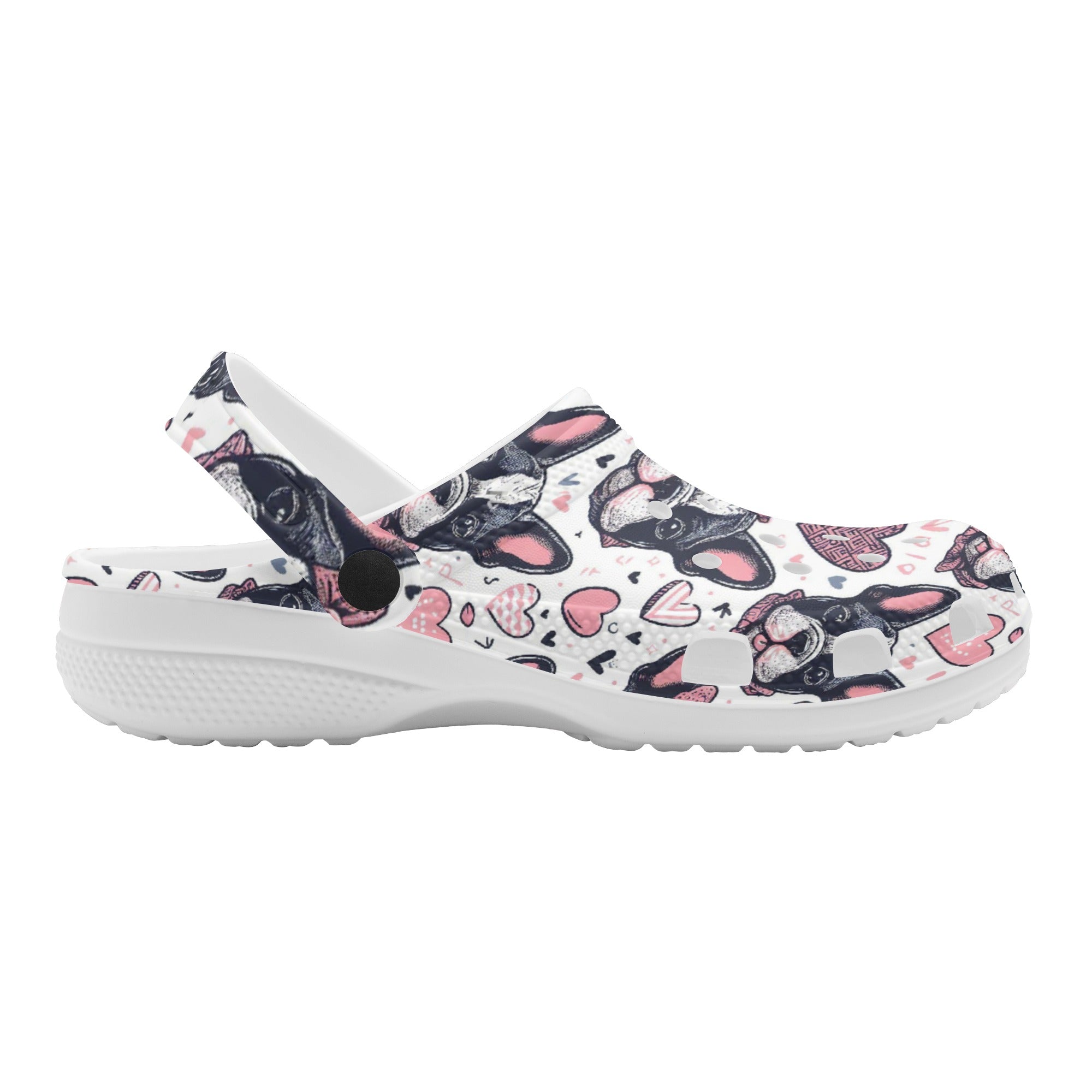 Riley - Unisex Clogs for French Bulldog Owners and Fans-fadou