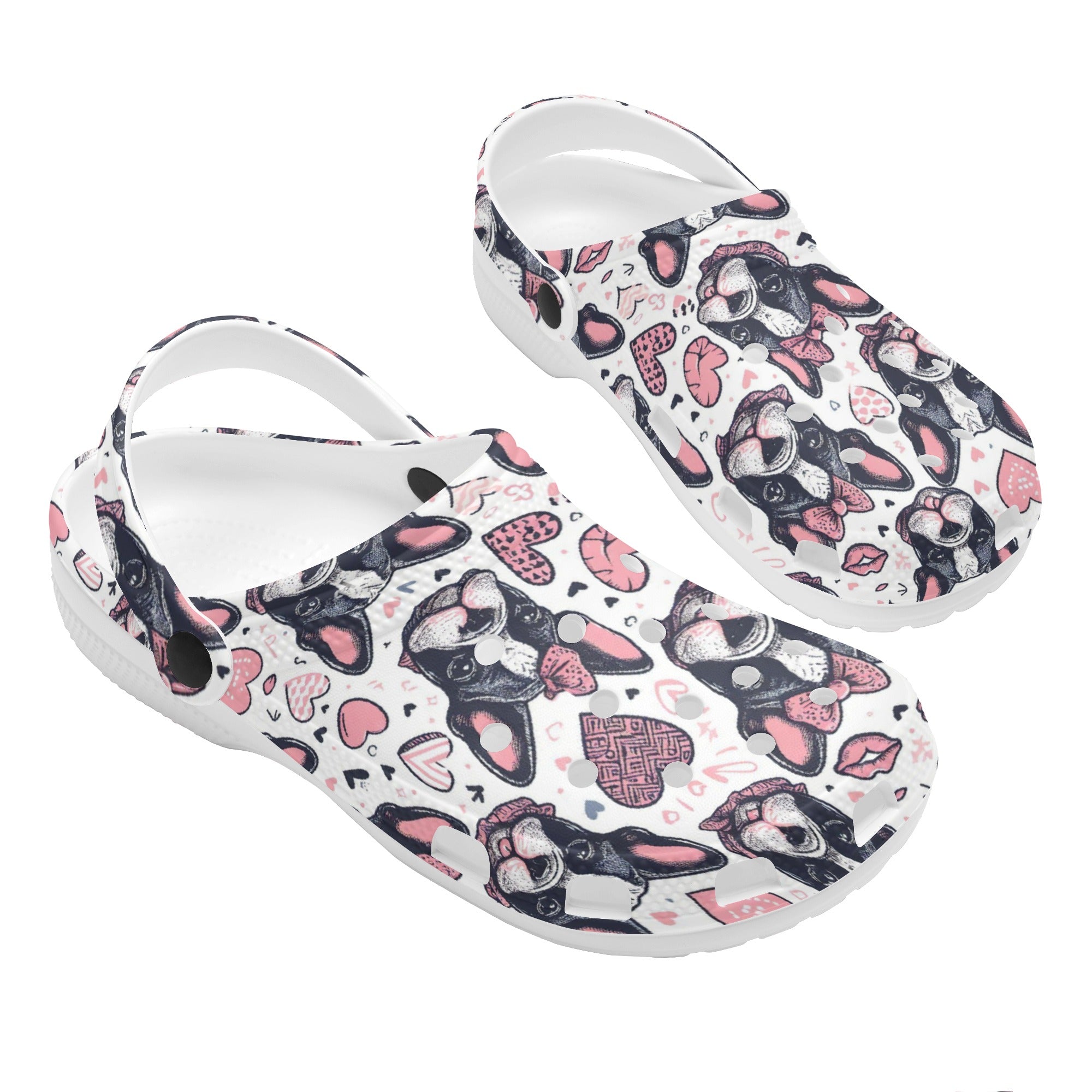 Riley - Unisex Clogs for French Bulldog Owners and Fans-fadou