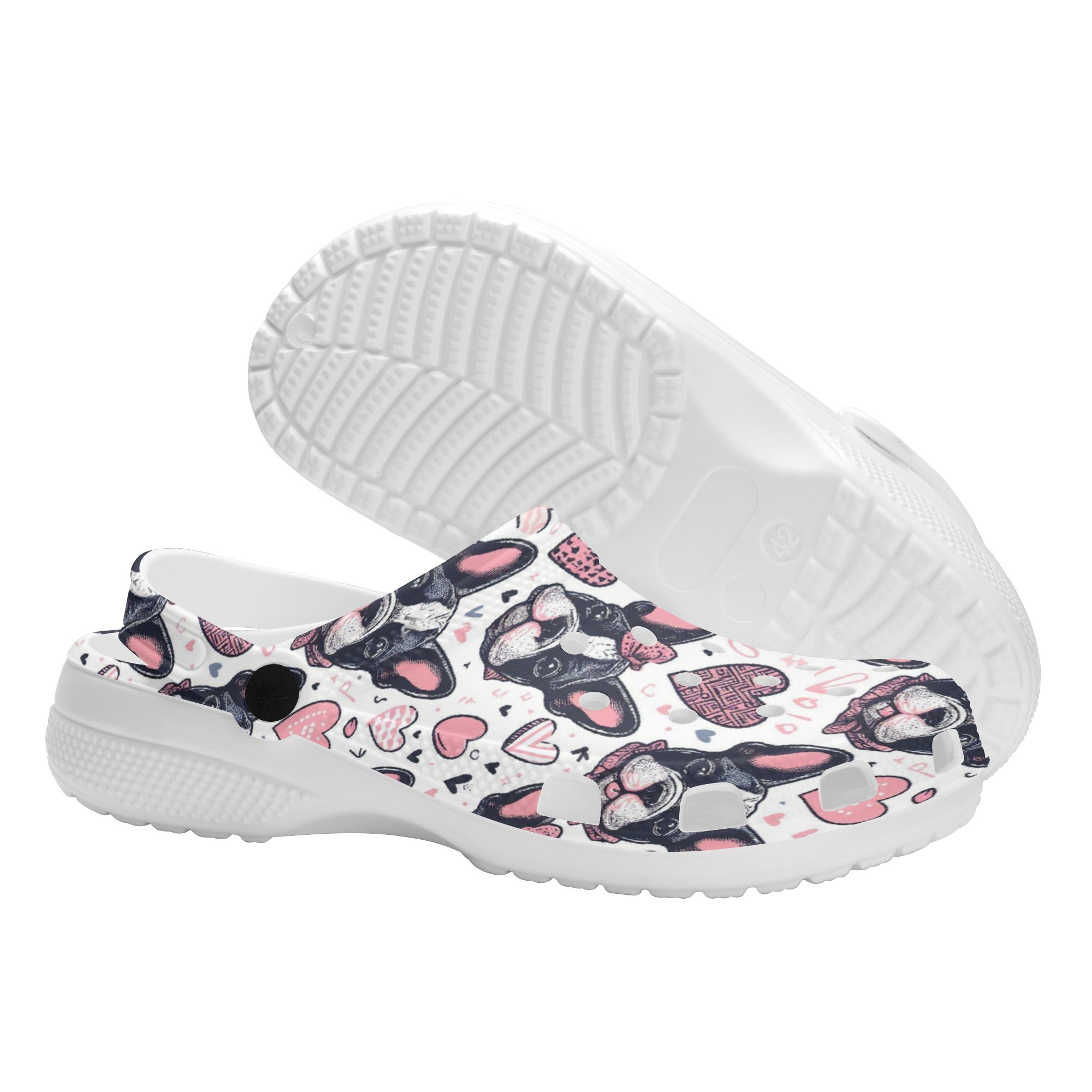 Riley - Unisex Clogs for French Bulldog Owners and Fans-fadou