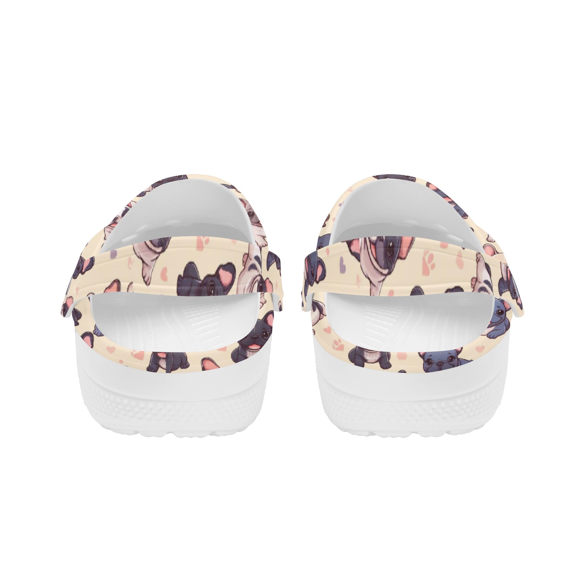 Paisley - Unisex Clogs for French Bulldog Owners and Fans-fadou