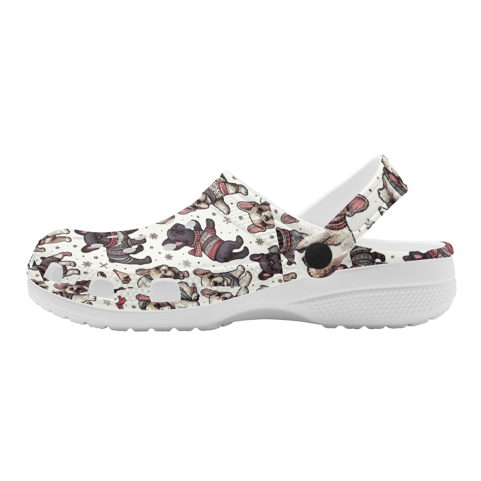 Lady - Unisex Clogs for French Bulldog Owners and Fans for Frenchies-fadou