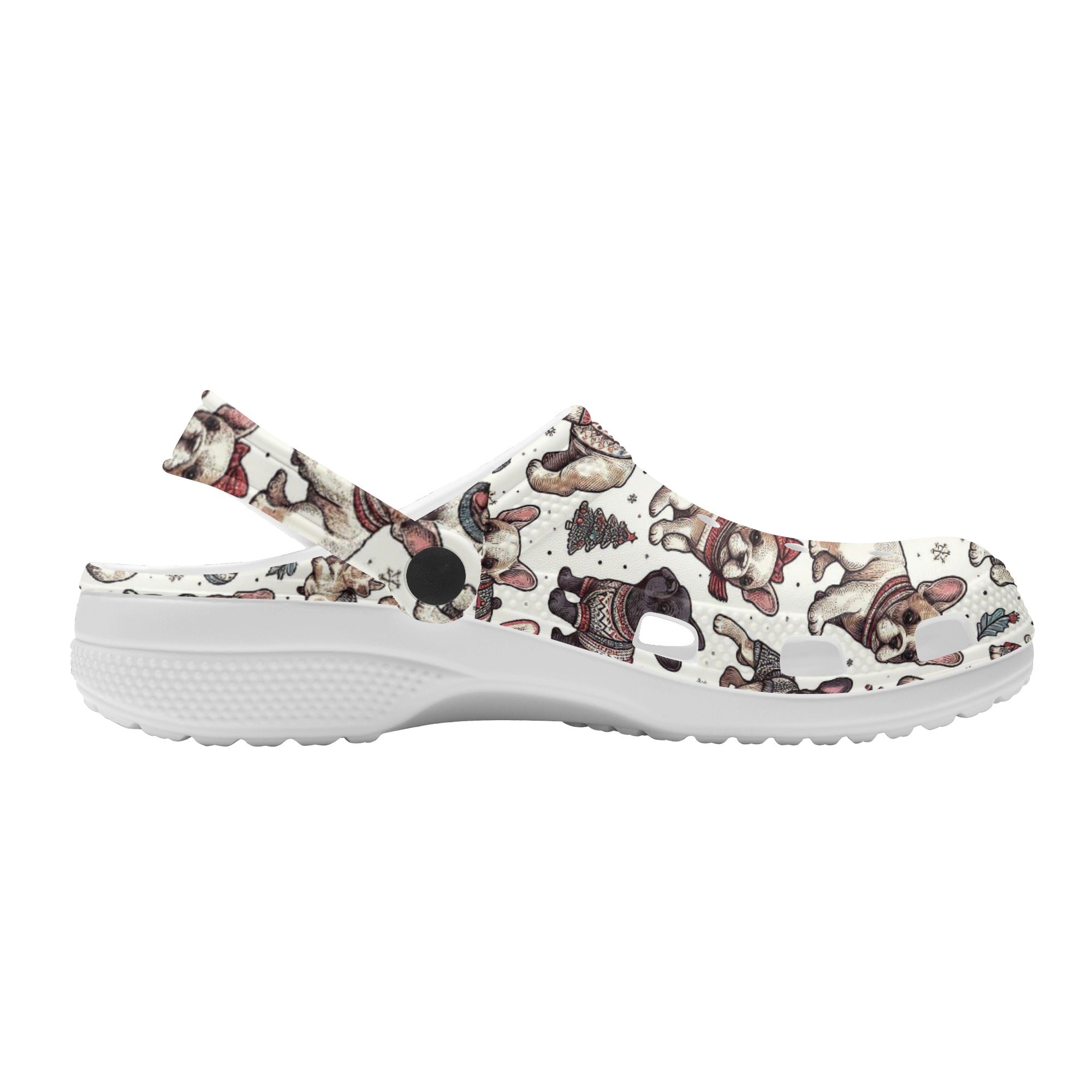 Lady - Unisex Clogs for French Bulldog Owners and Fans for Frenchies-fadou