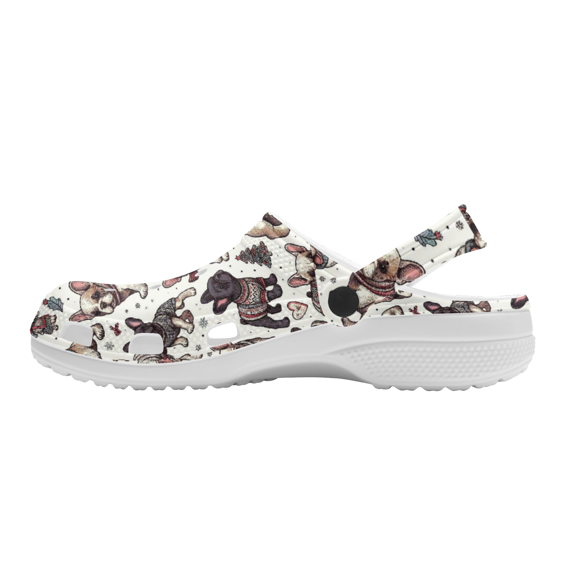 Lady - Unisex Clogs for French Bulldog Owners and Fans for Frenchies-fadou