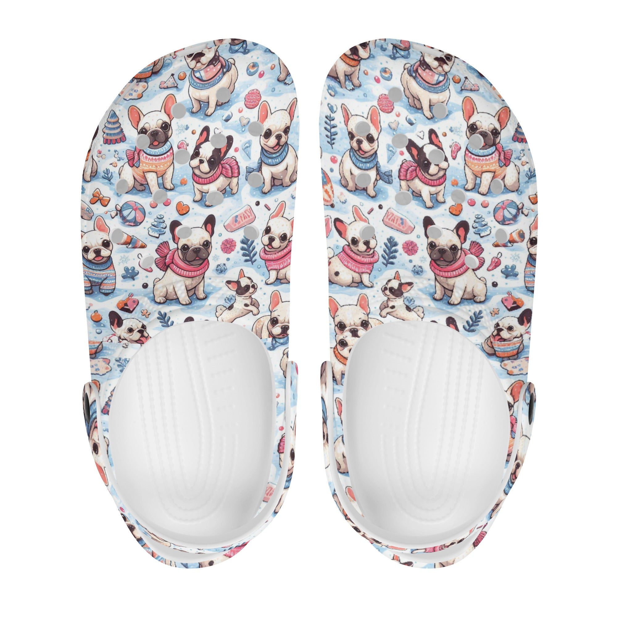 Princess - Unisex Clogs for French Bulldog Owners and Fans-fadou