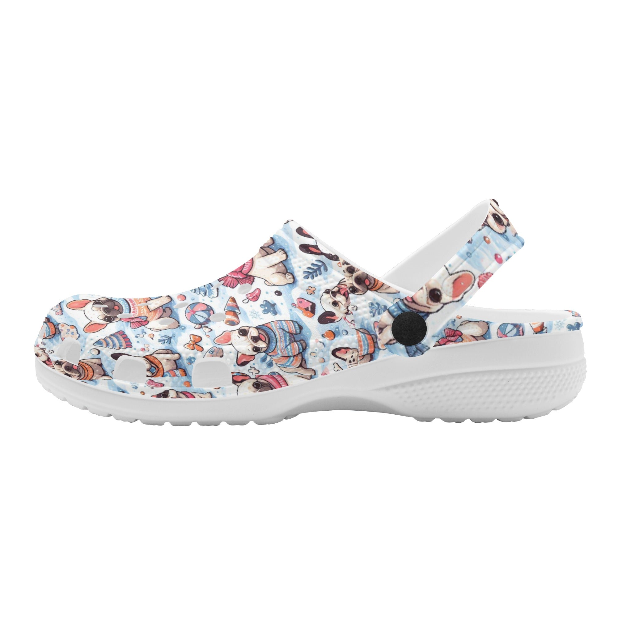Princess - Unisex Clogs for French Bulldog Owners and Fans-fadou