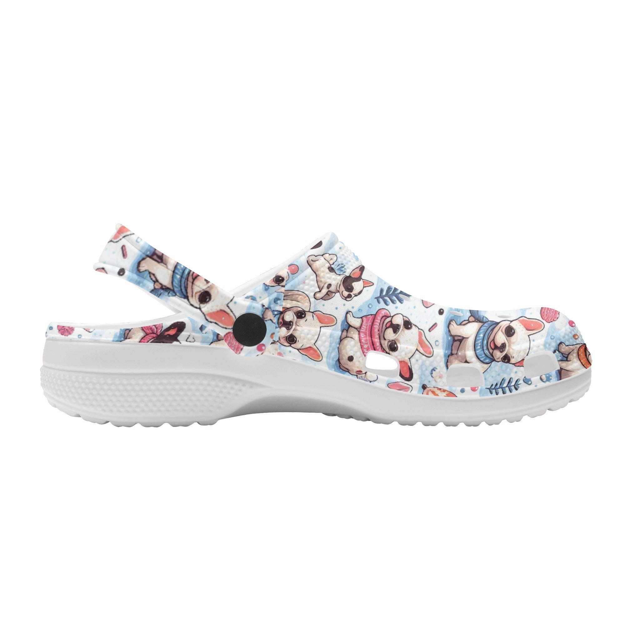Princess - Unisex Clogs for French Bulldog Owners and Fans-fadou