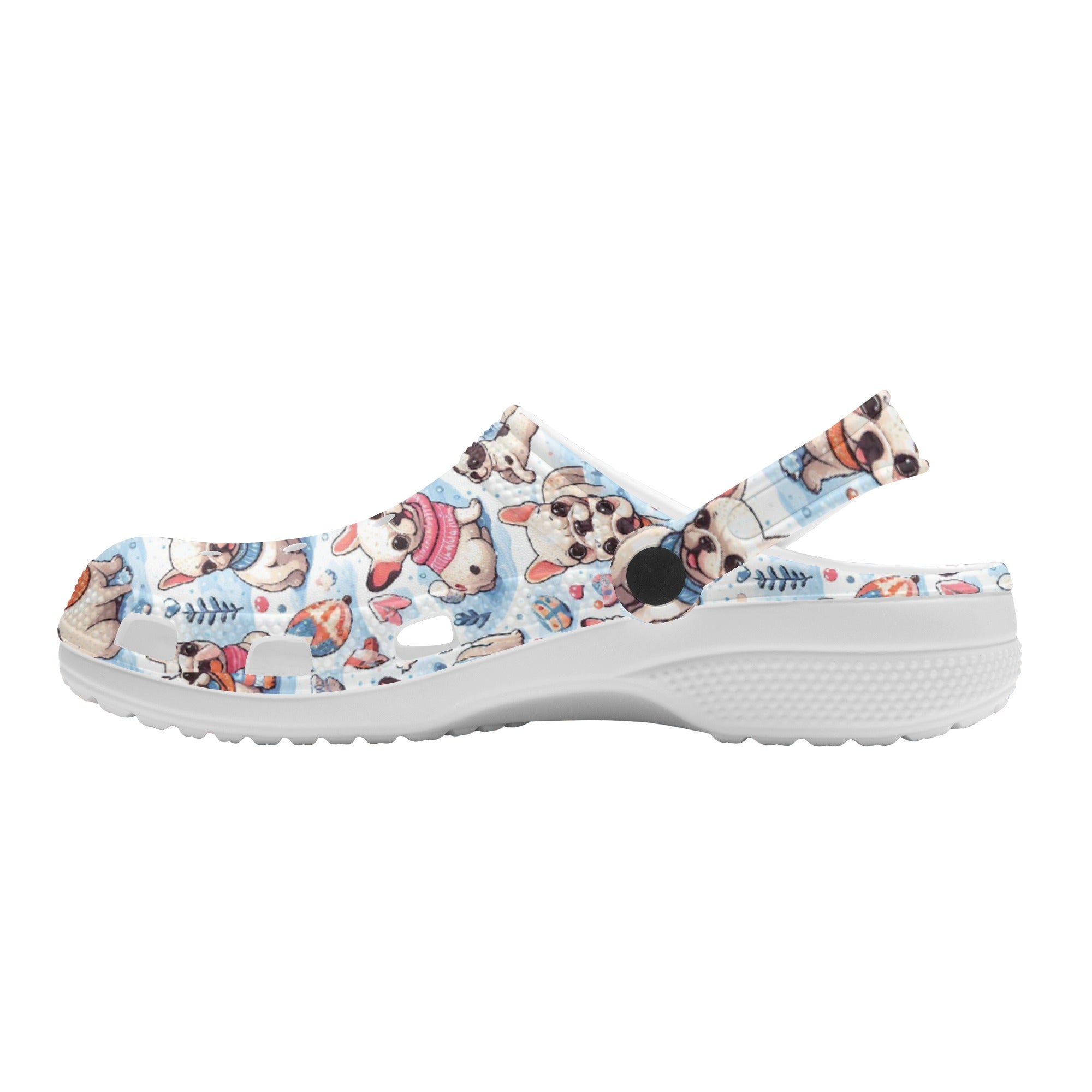 Princess - Unisex Clogs for French Bulldog Owners and Fans-fadou