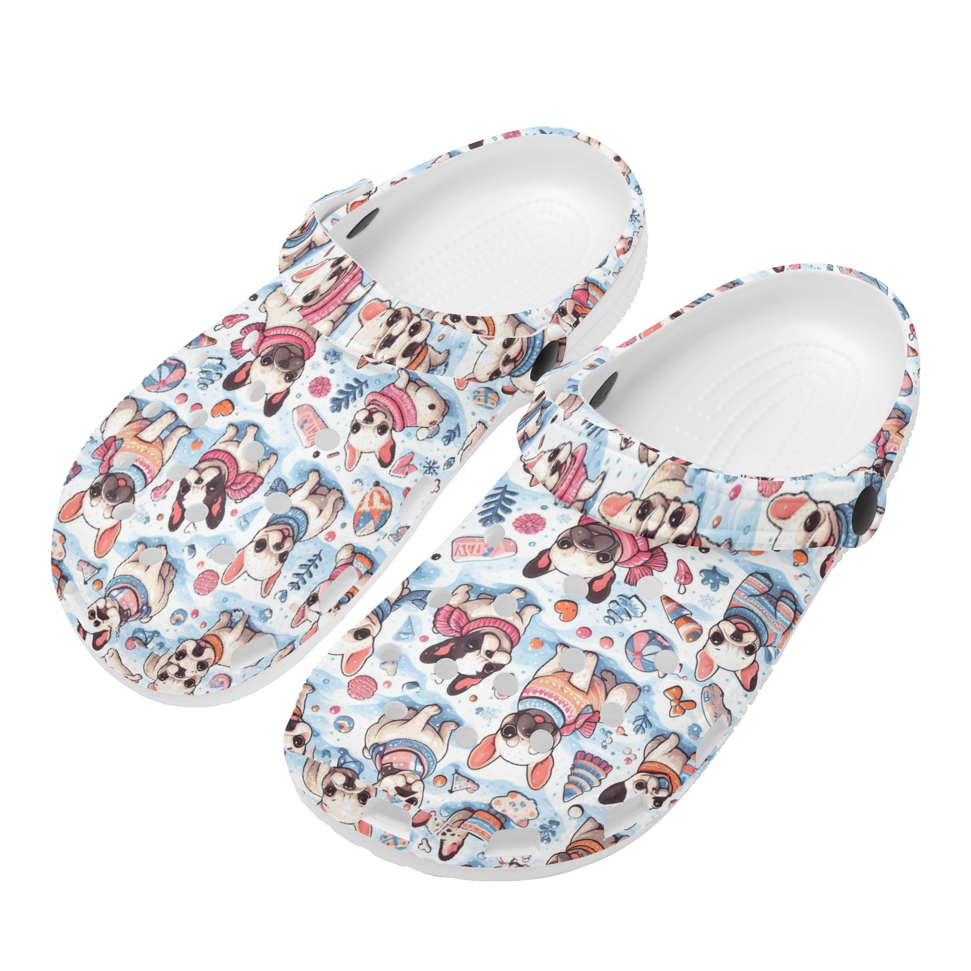 Princess - Unisex Clogs for French Bulldog Owners and Fans-fadou