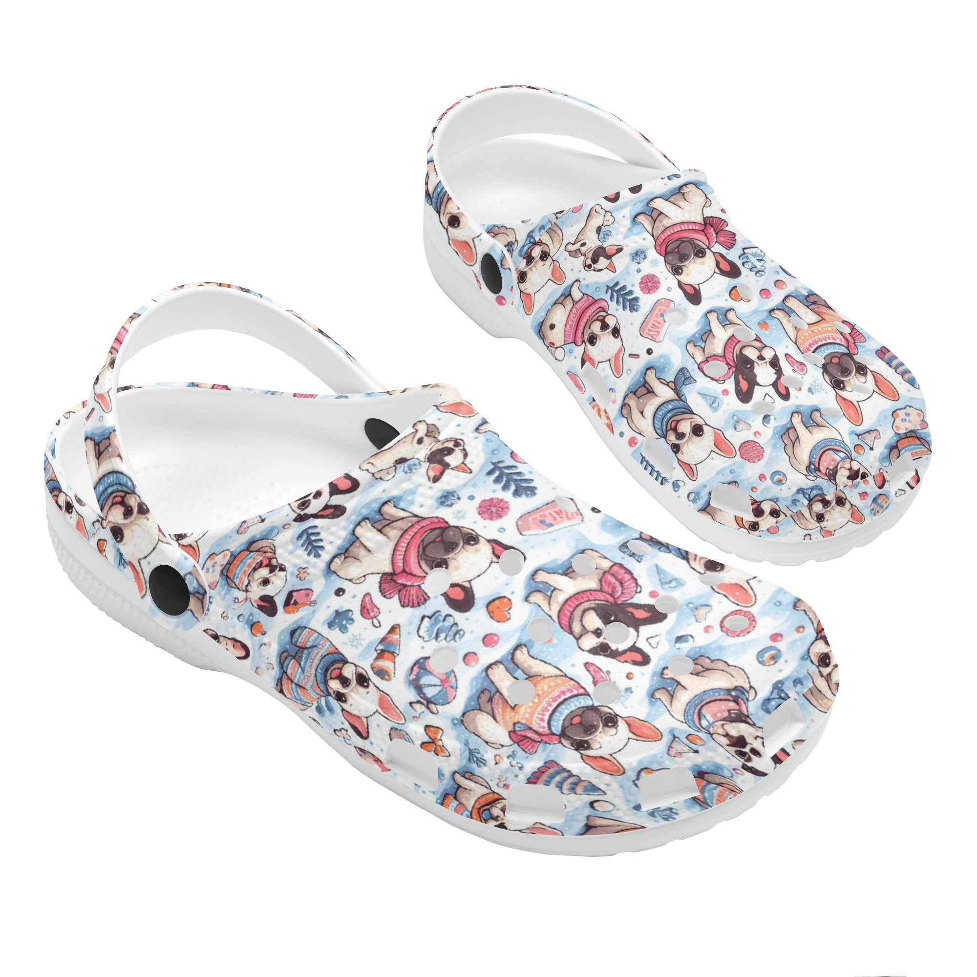 Princess - Unisex Clogs for French Bulldog Owners and Fans-fadou