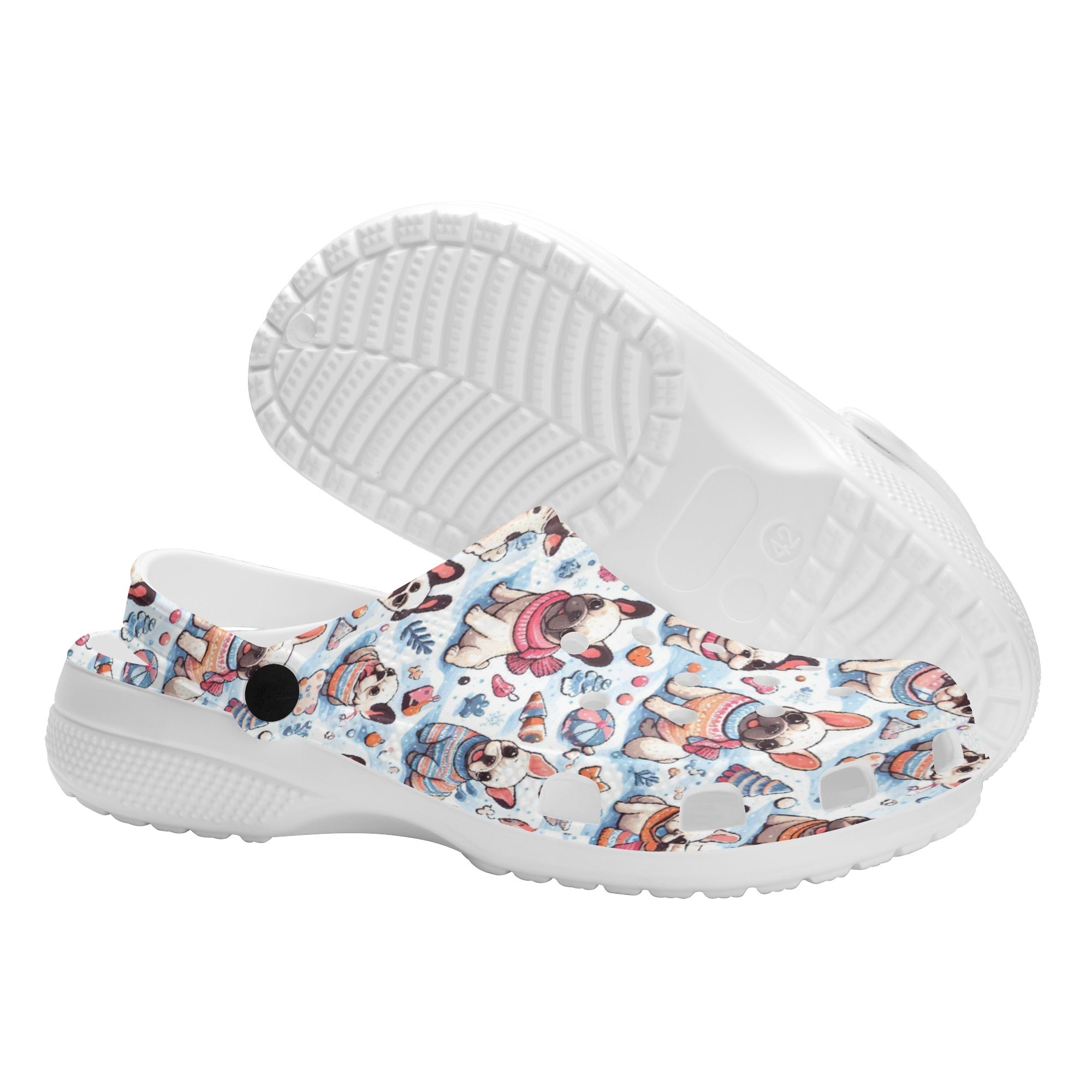 Princess - Unisex Clogs for French Bulldog Owners and Fans-fadou