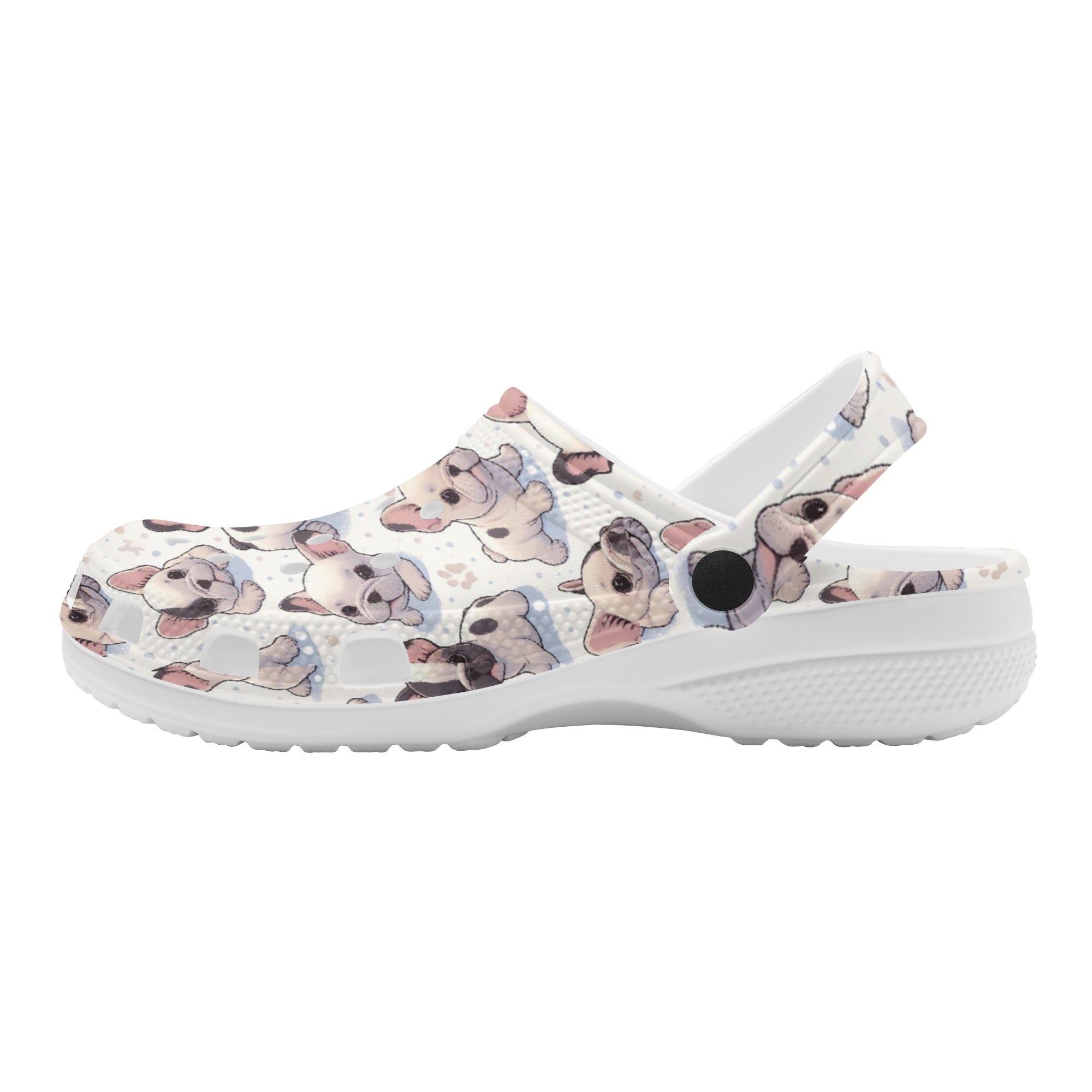 Lola - Unisex Clogs for French Bulldog Owners and Fans for Frenchies-fadou