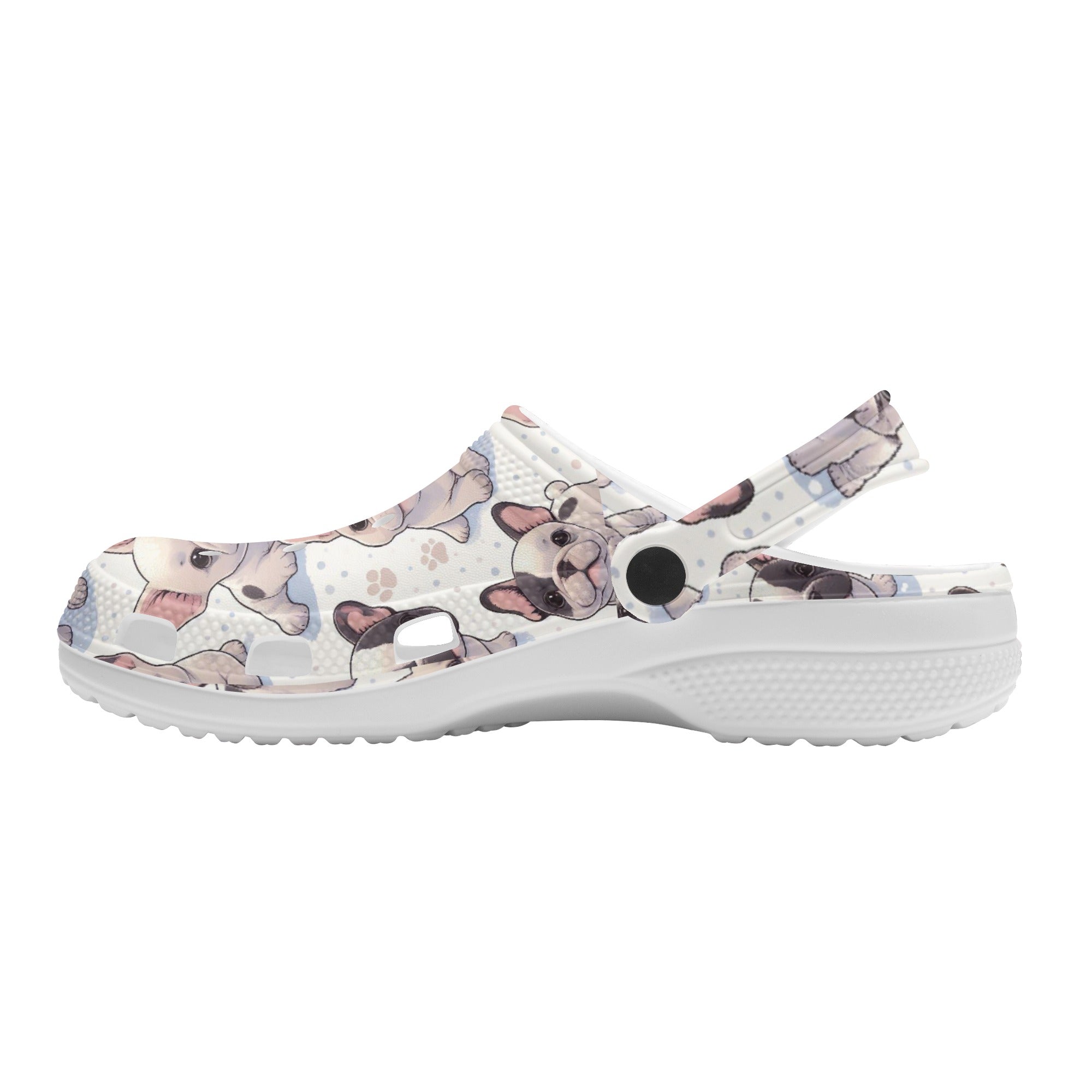 Lola - Unisex Clogs for French Bulldog Owners and Fans for Frenchies-fadou