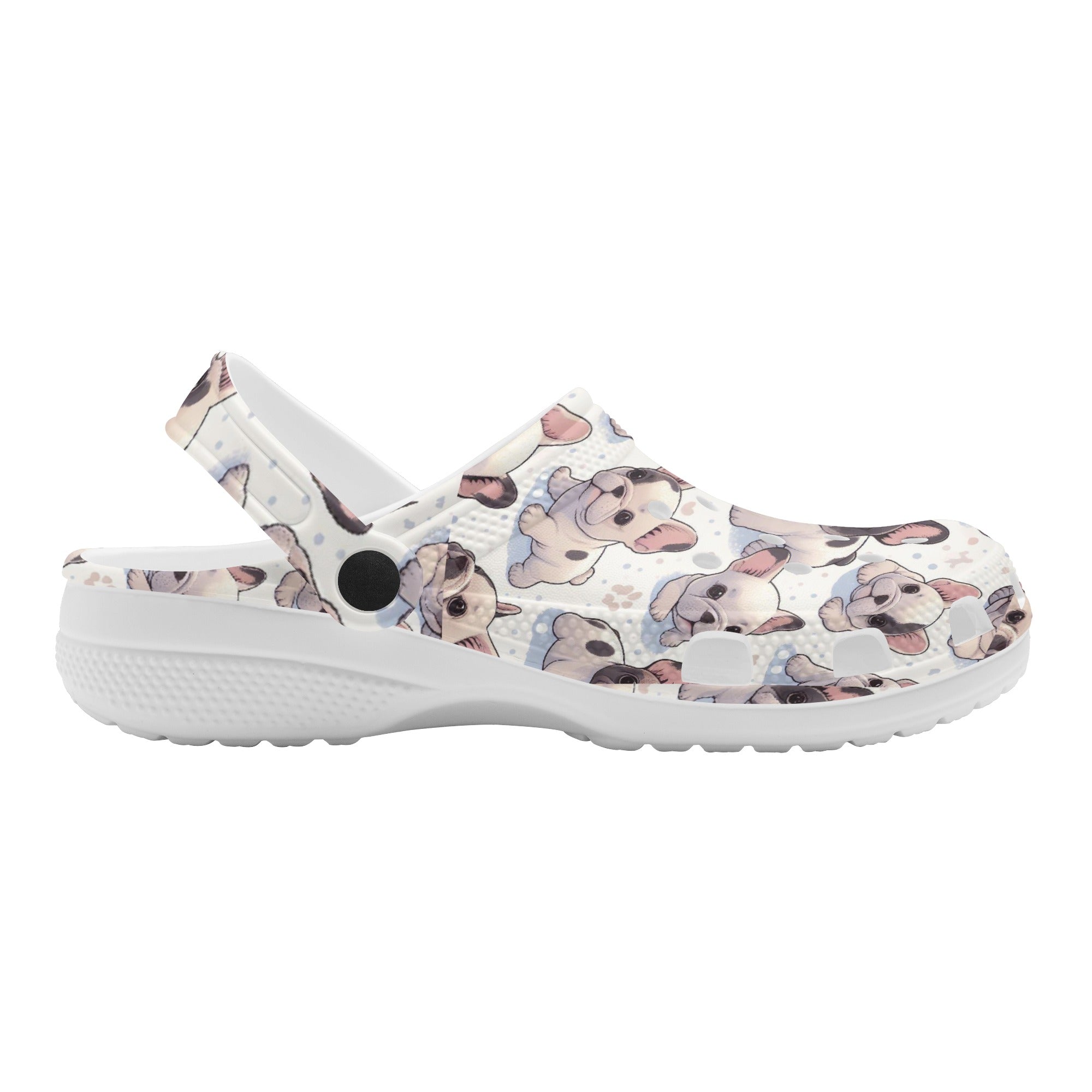 Lola - Unisex Clogs for French Bulldog Owners and Fans for Frenchies-fadou