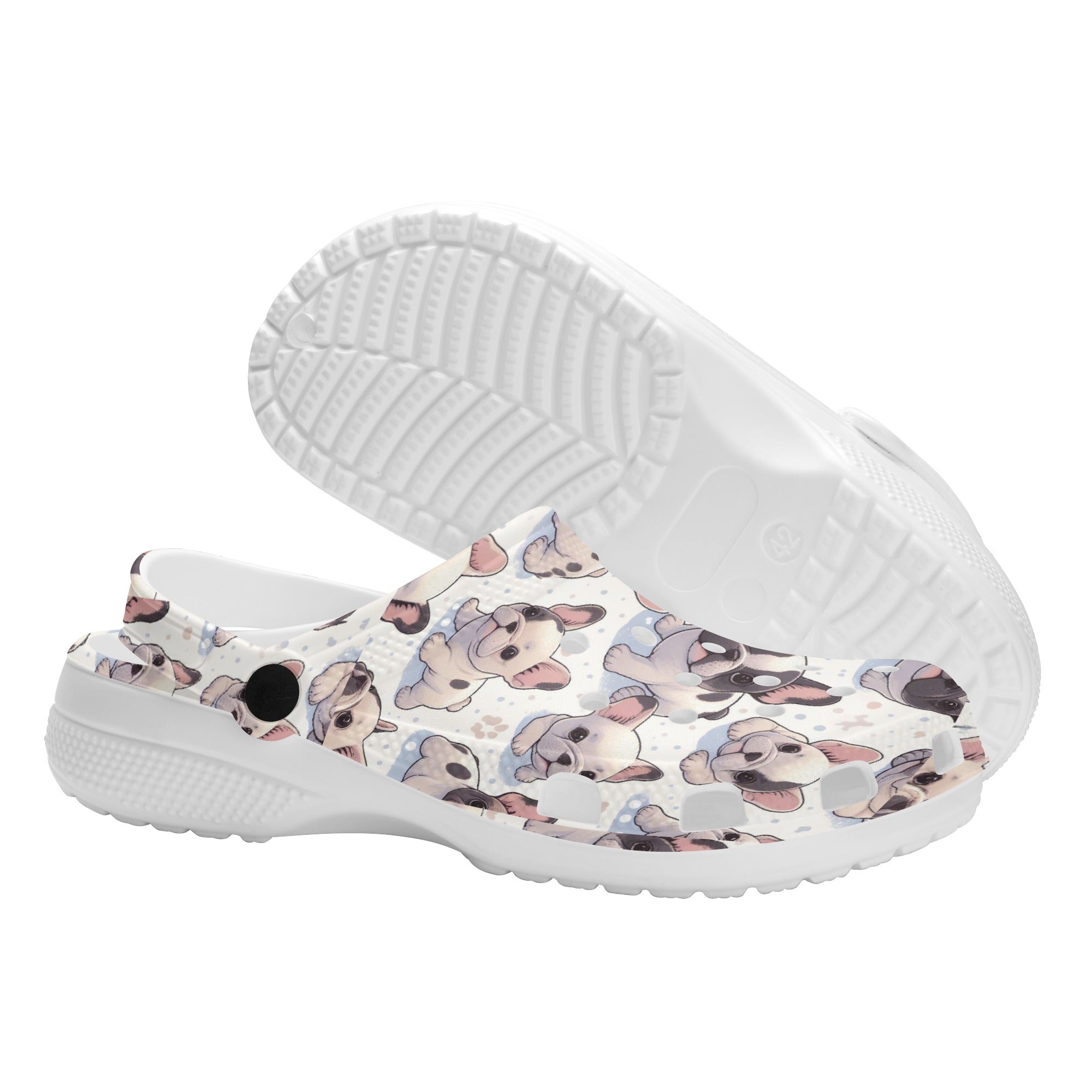 Lola - Unisex Clogs for French Bulldog Owners and Fans for Frenchies-fadou