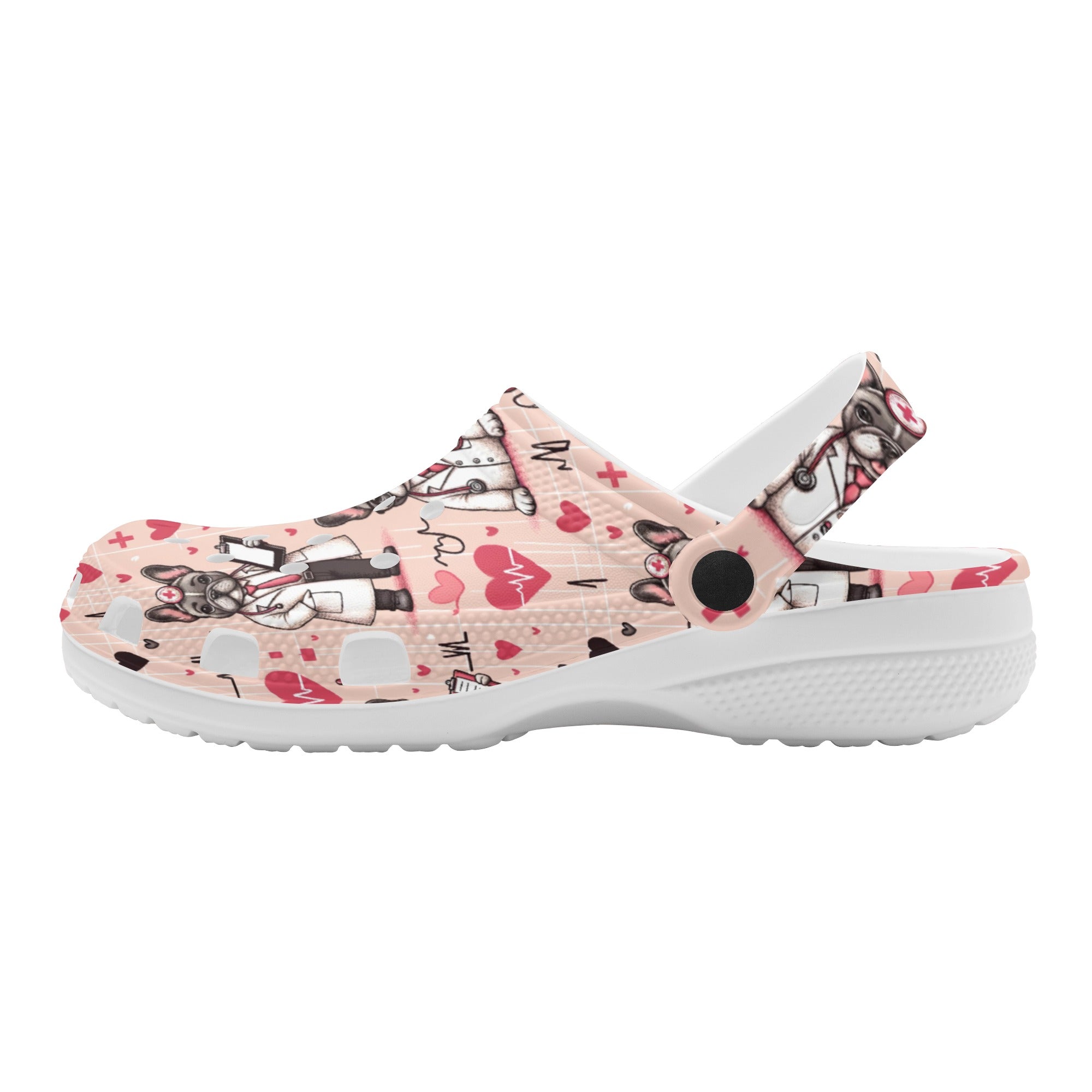 Roxy - Unisex Clogs for French Bulldog Owners and Fans for Frenchies-fadou