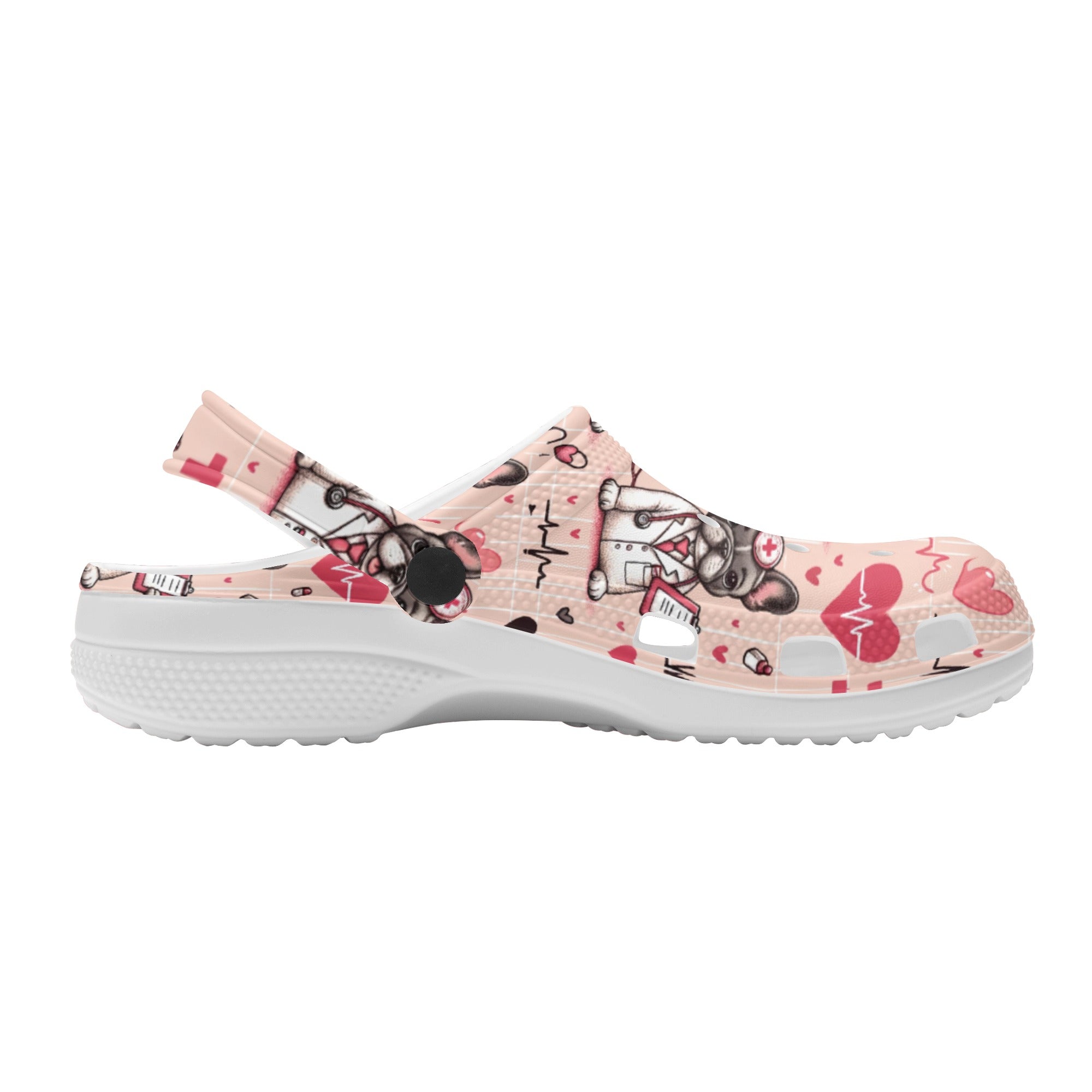 Roxy - Unisex Clogs for French Bulldog Owners and Fans for Frenchies-fadou