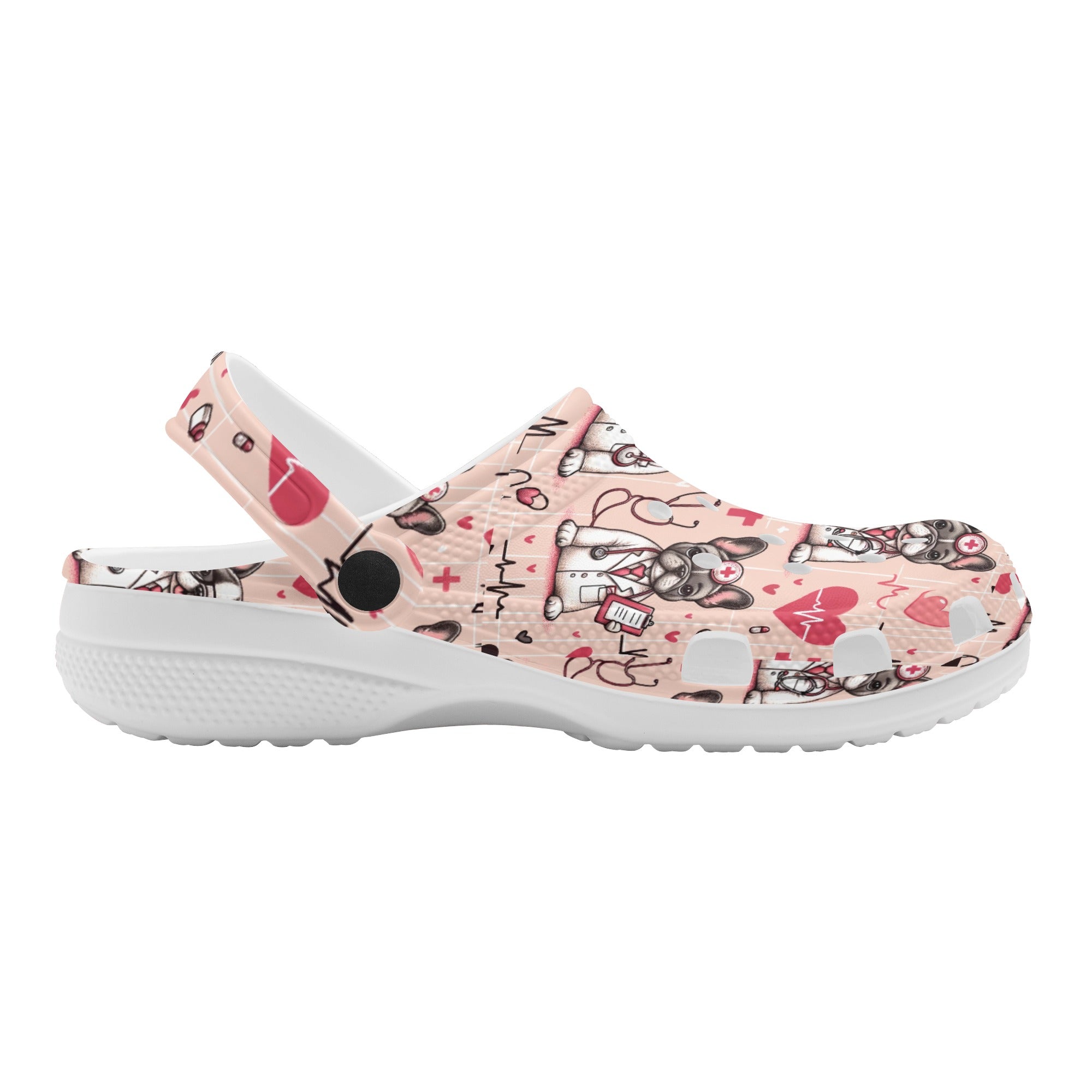 Roxy - Unisex Clogs for French Bulldog Owners and Fans for Frenchies-fadou