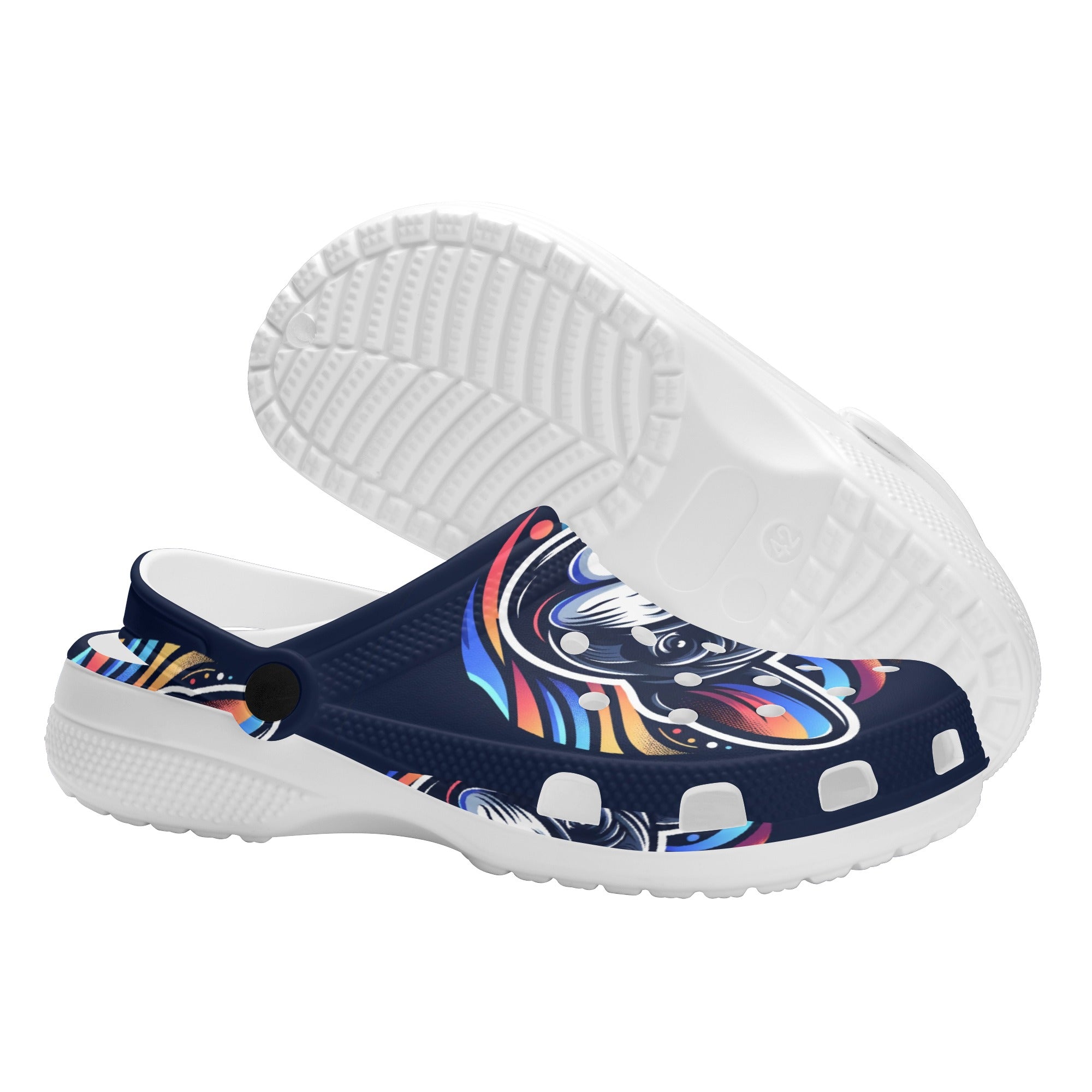 Ivy - Unisex Clogs for French Bulldog Owners and Fans for Frenchies-fadou