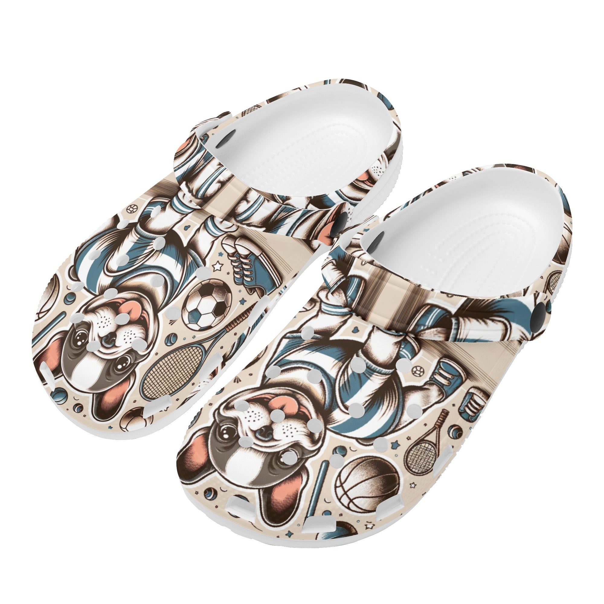 Molly - Unisex Clogs for French Bulldog Owners and Fans-fadou