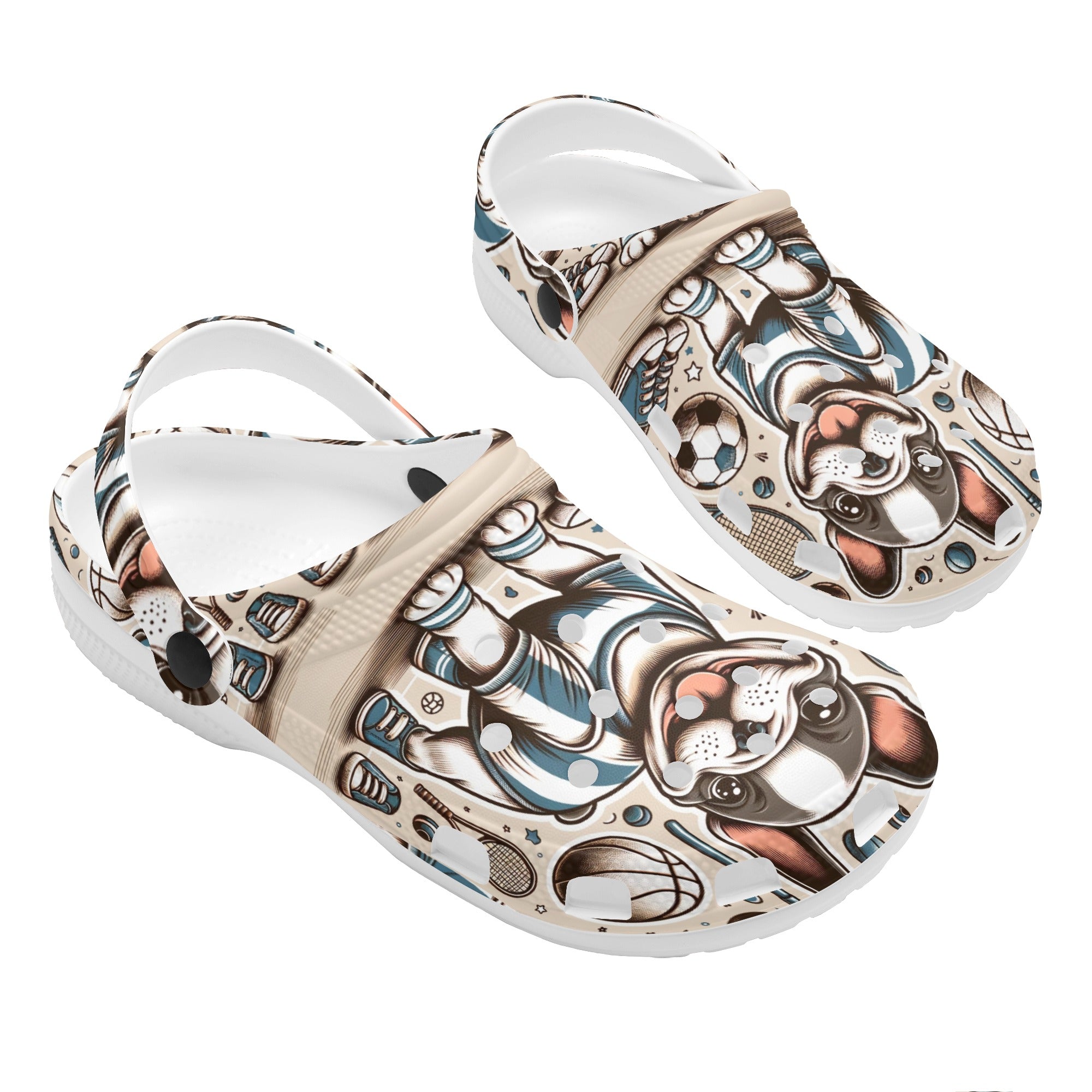 Molly - Unisex Clogs for French Bulldog Owners and Fans-fadou