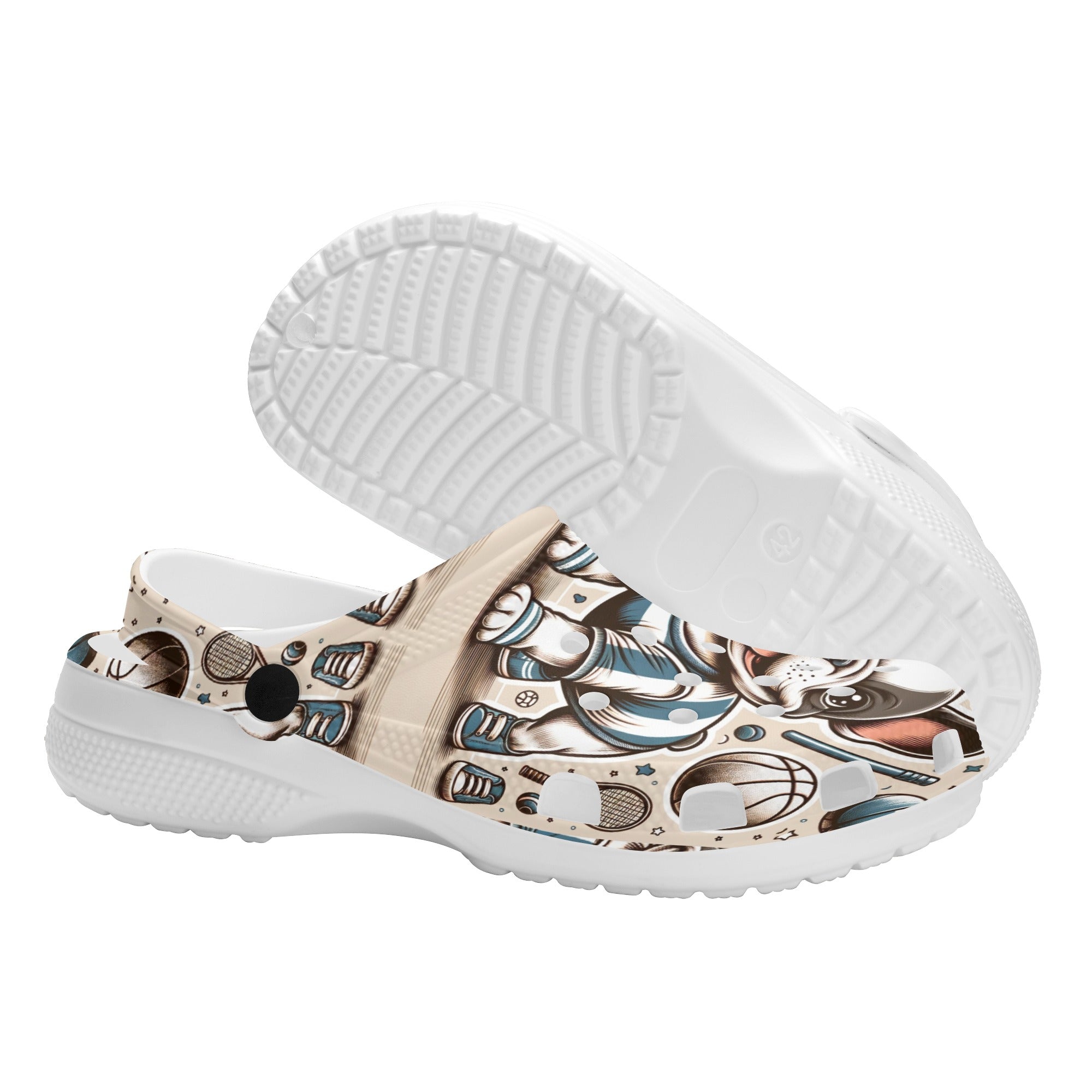 Molly - Unisex Clogs for French Bulldog Owners and Fans-fadou