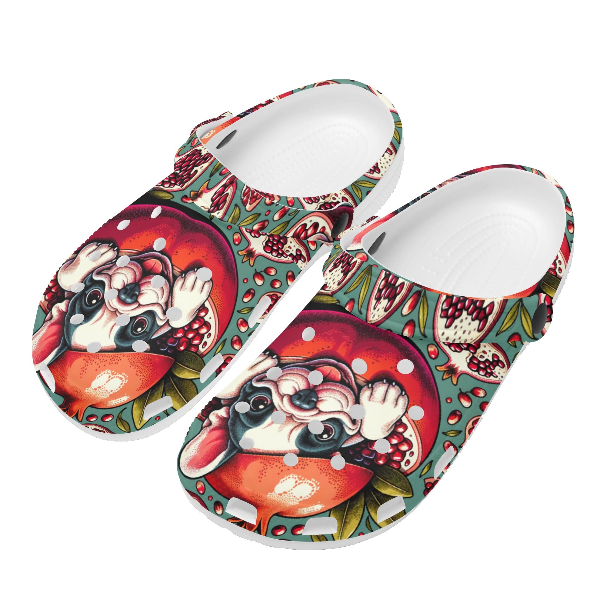 Winnie - Unisex Clogs for French Bulldog Owners and Fans-fadou