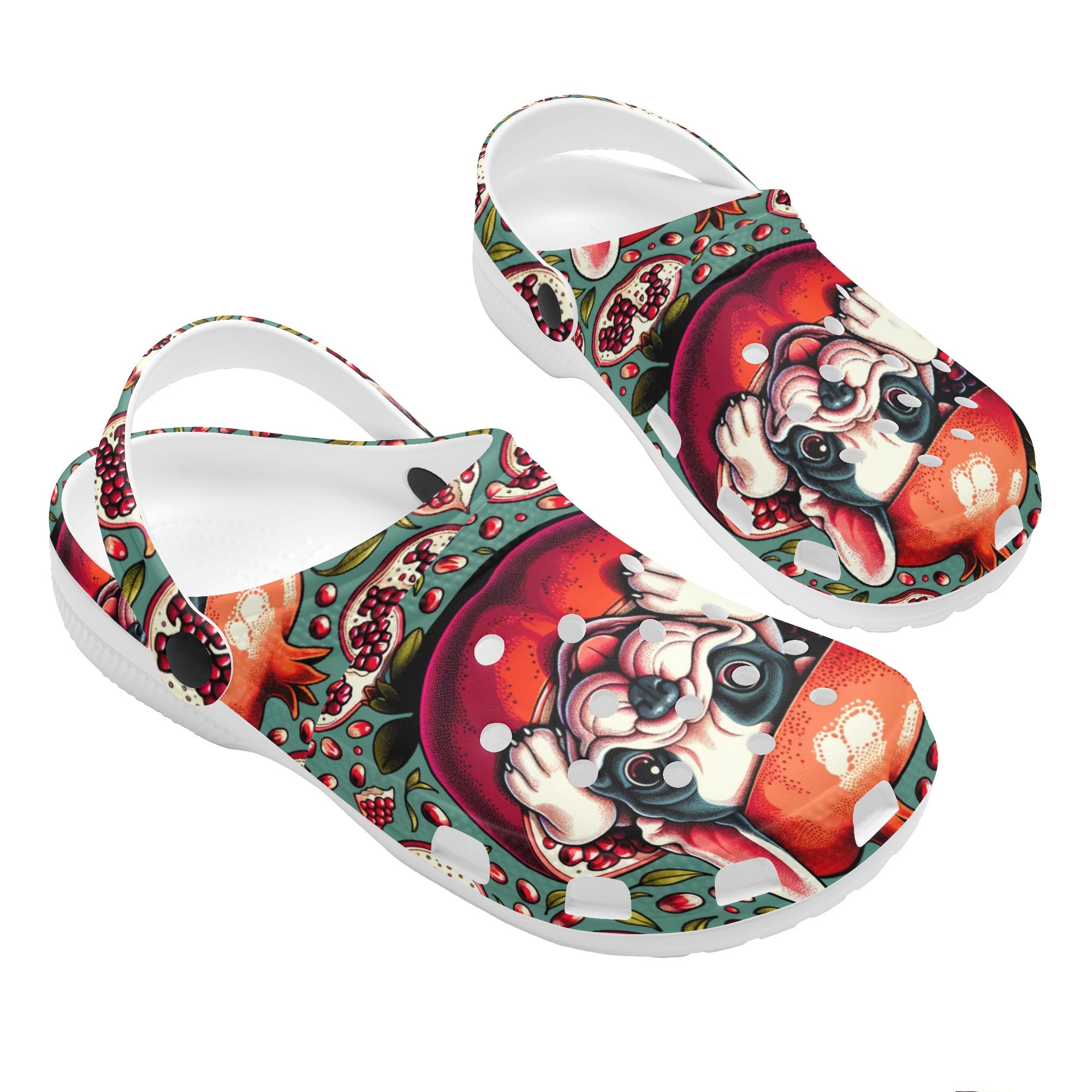 Winnie - Unisex Clogs for French Bulldog Owners and Fans-fadou