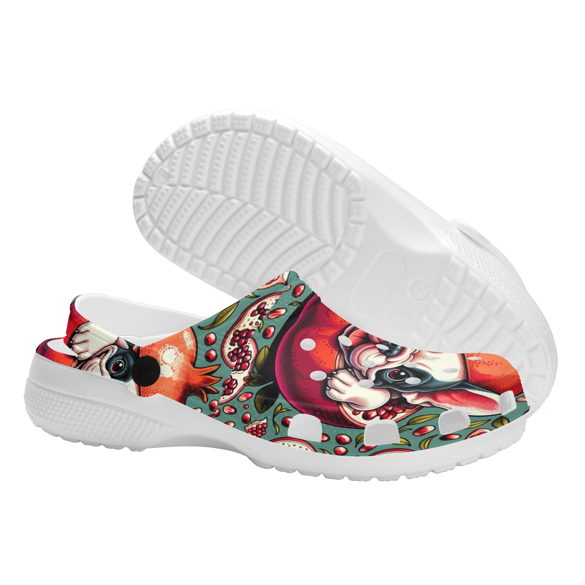 Winnie - Unisex Clogs for French Bulldog Owners and Fans-fadou