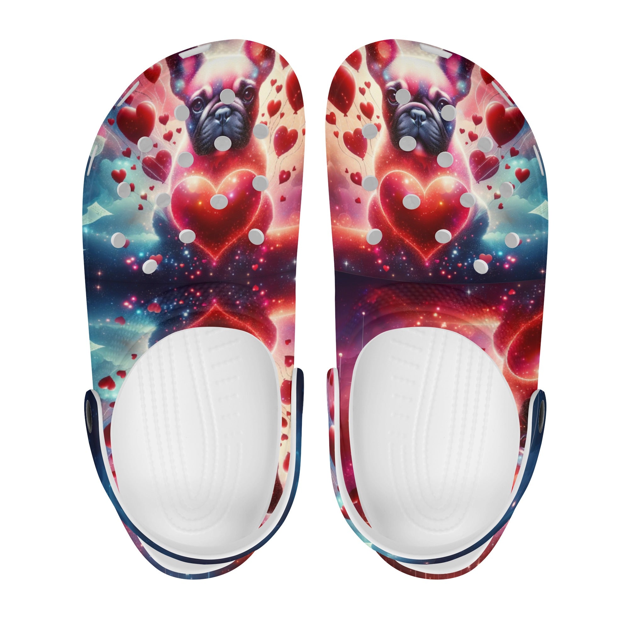 Lucy - Unisex Clogs for French Bulldog Owners and Fans for Frenchies-fadou