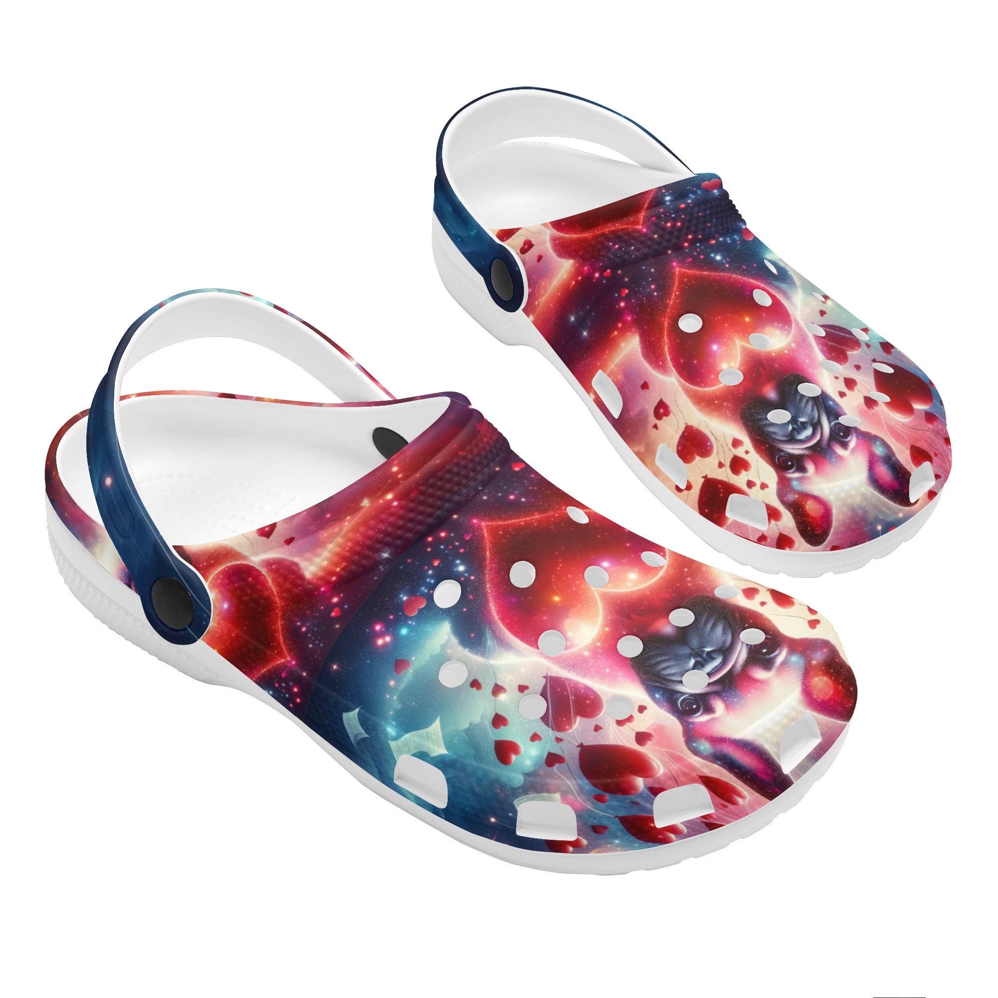 Lucy - Unisex Clogs for French Bulldog Owners and Fans for Frenchies-fadou