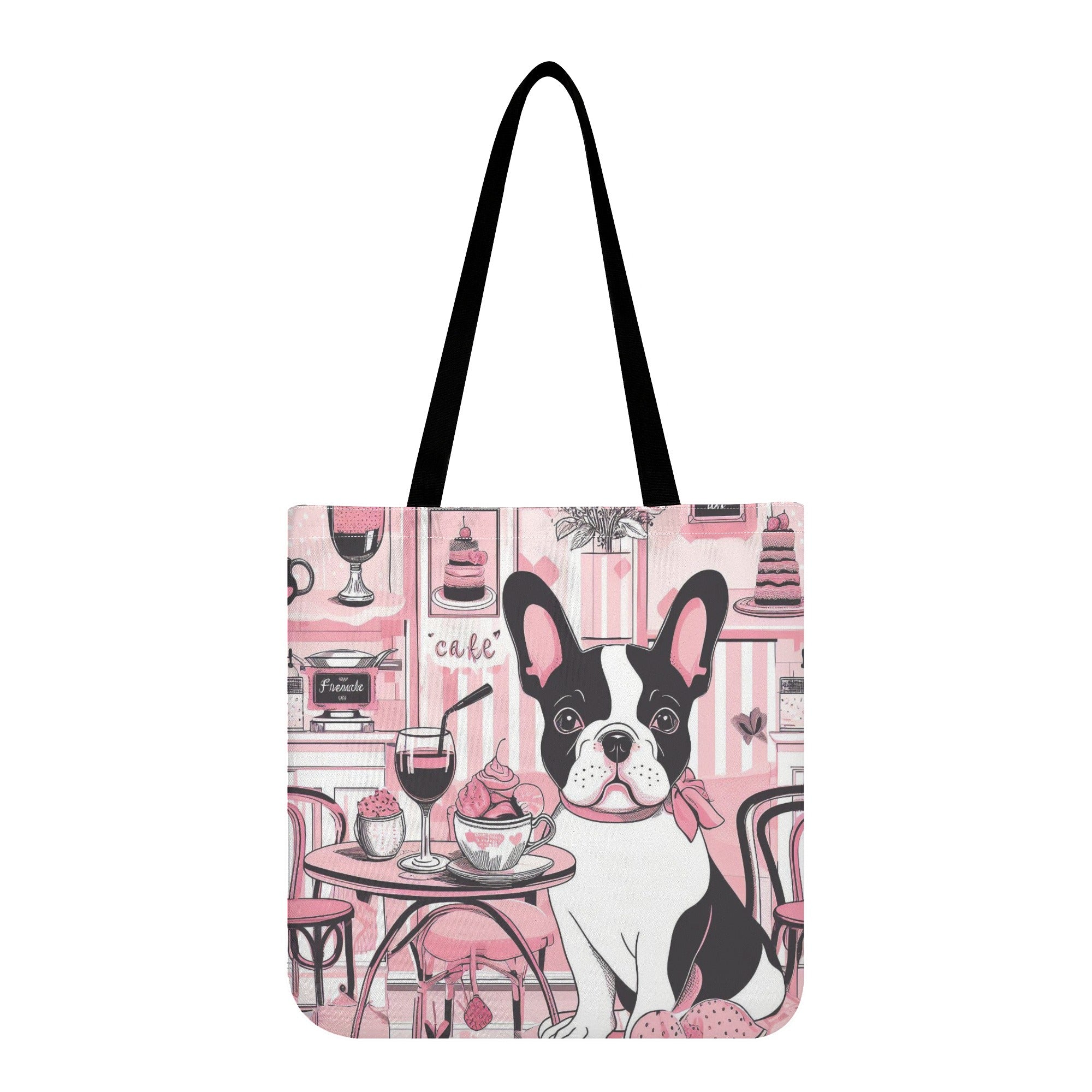 Monty French Bulldog Everyday Tote for Frenchie Enthusiasts-fadou