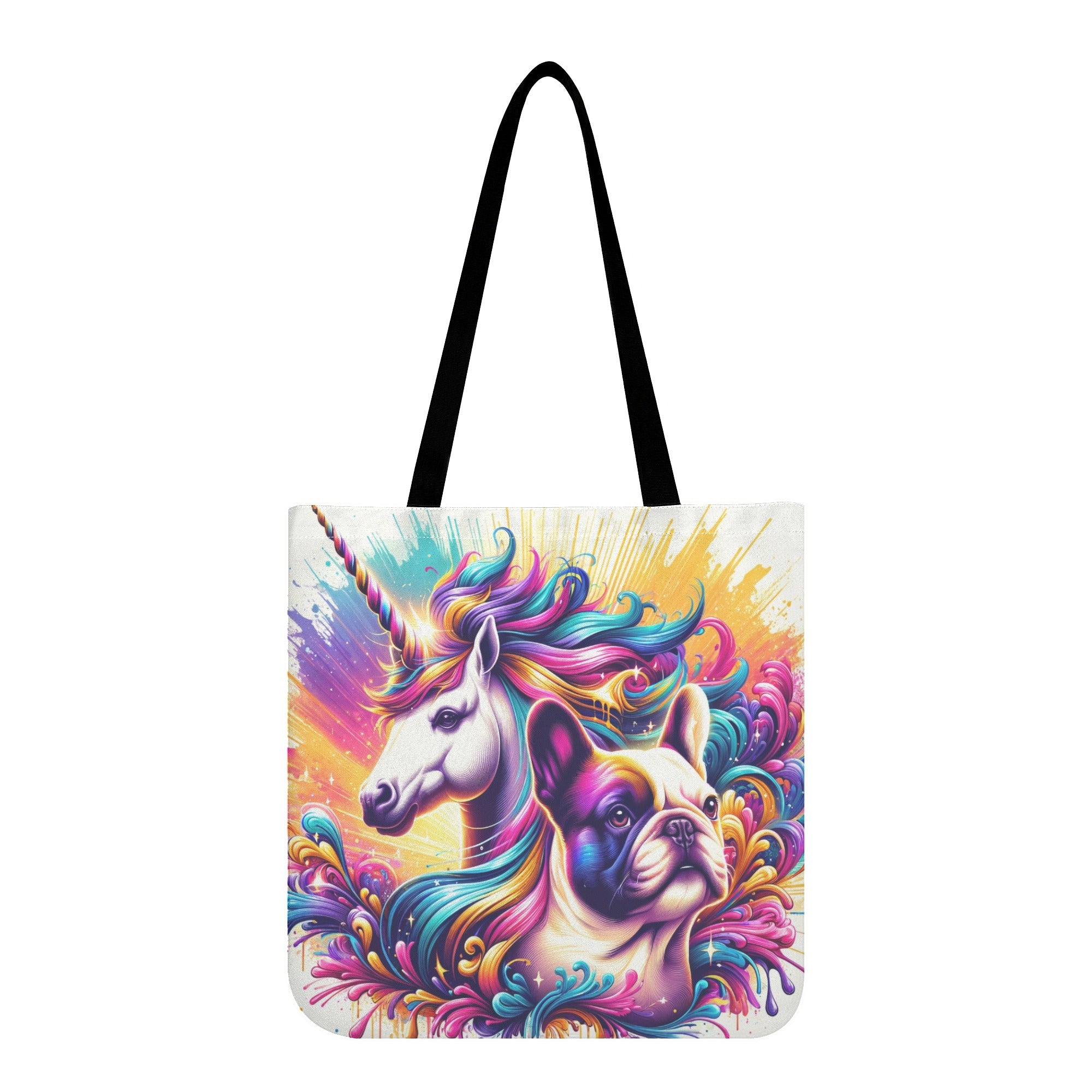 Hazel French Bulldog Shoulder Handbag for Everyday Wear-fadou