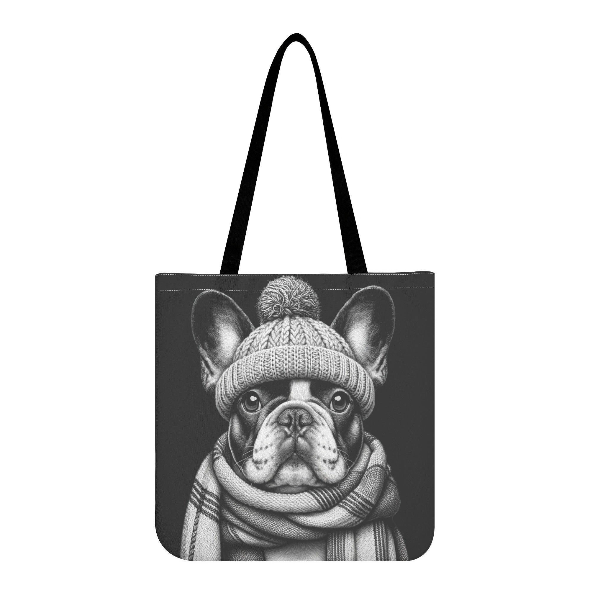 Roxy French Bulldog Canvas Carryall for Dog Moms & Dads-fadou