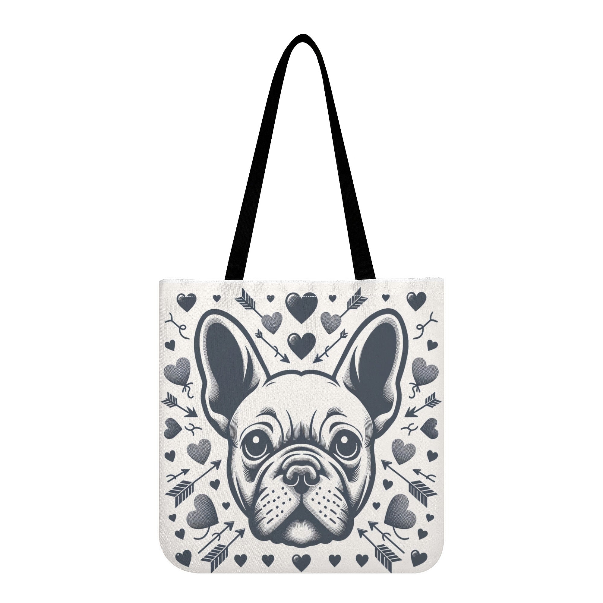 Ivy French Bulldog Shoulder Handbag for Frenchie Enthusiasts-fadou