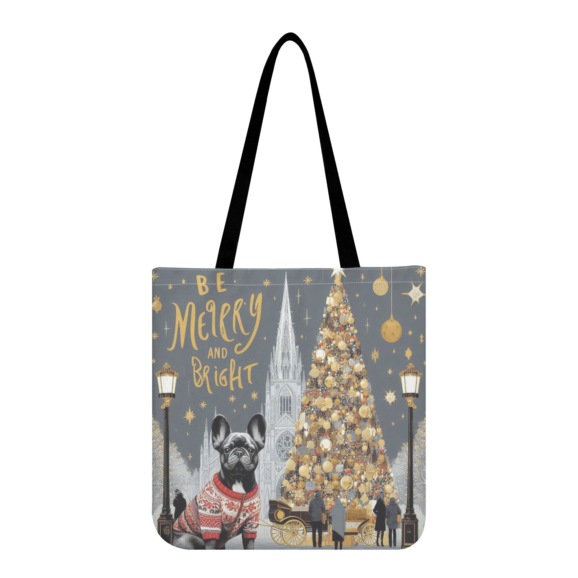 Max French Bulldog Shoulder Handbag for Dog Moms & Dads-fadou
