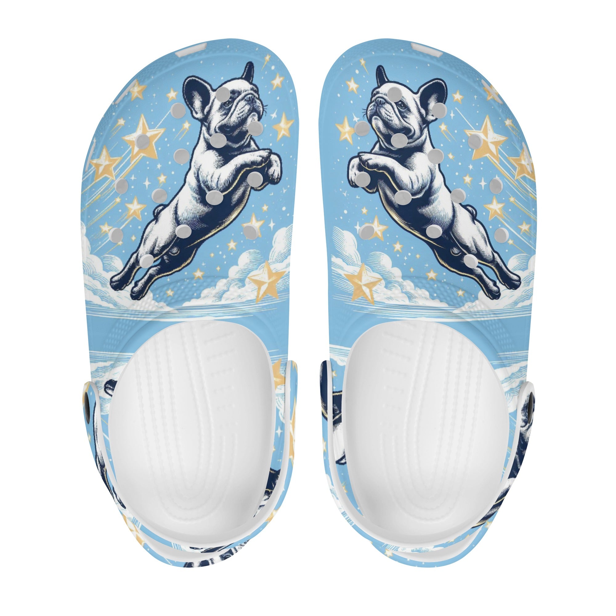 Thor - Unisex Clogs for French Bulldog Owners and Fans for Frenchies-fadou