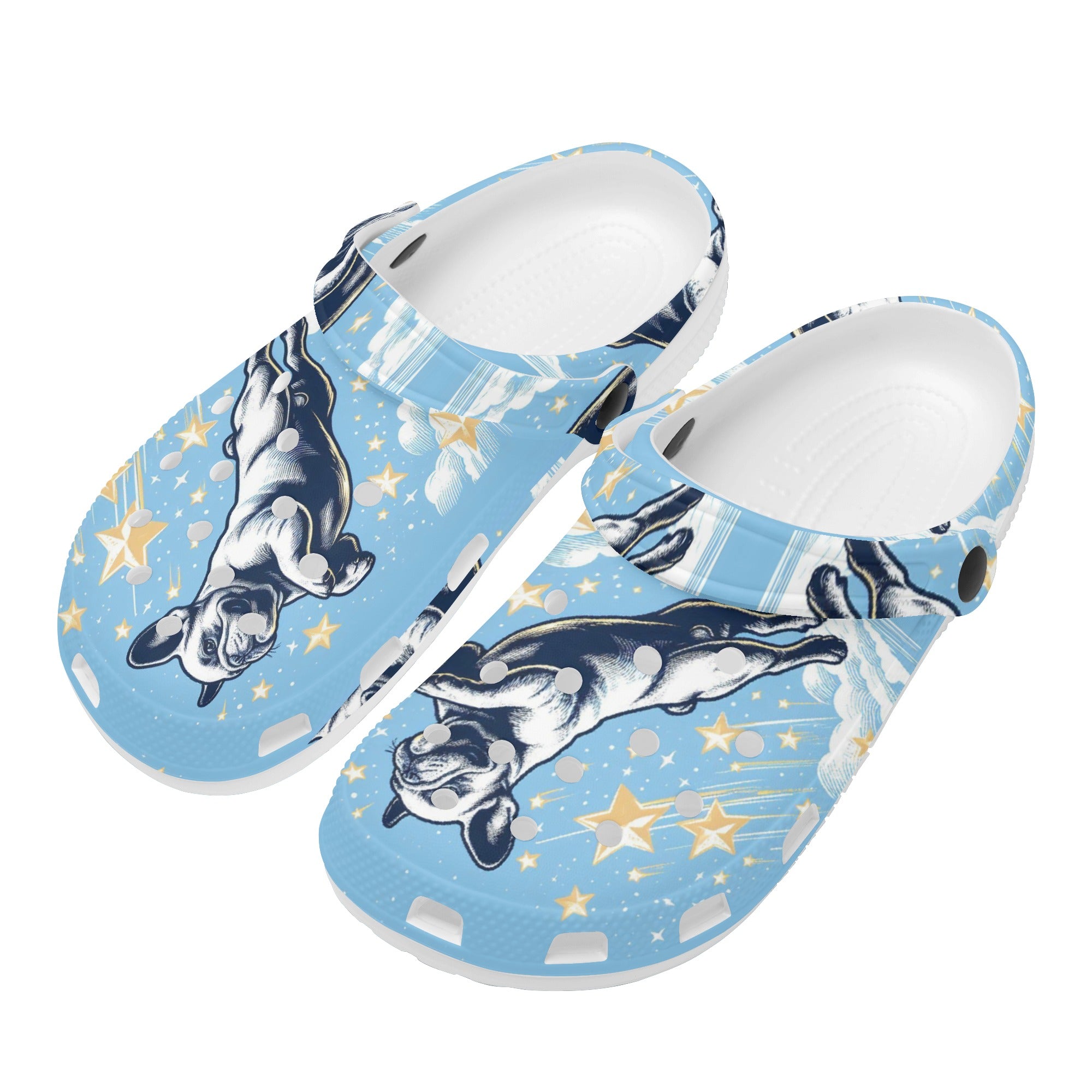 Thor - Unisex Clogs for French Bulldog Owners and Fans for Frenchies-fadou