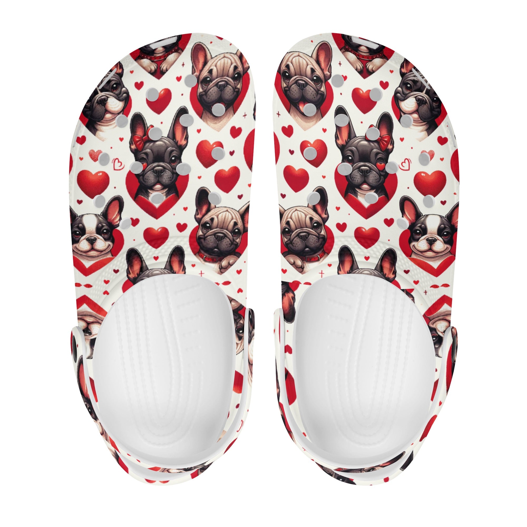 Holly - Unisex Clogs for French Bulldog Owners and Fans-fadou