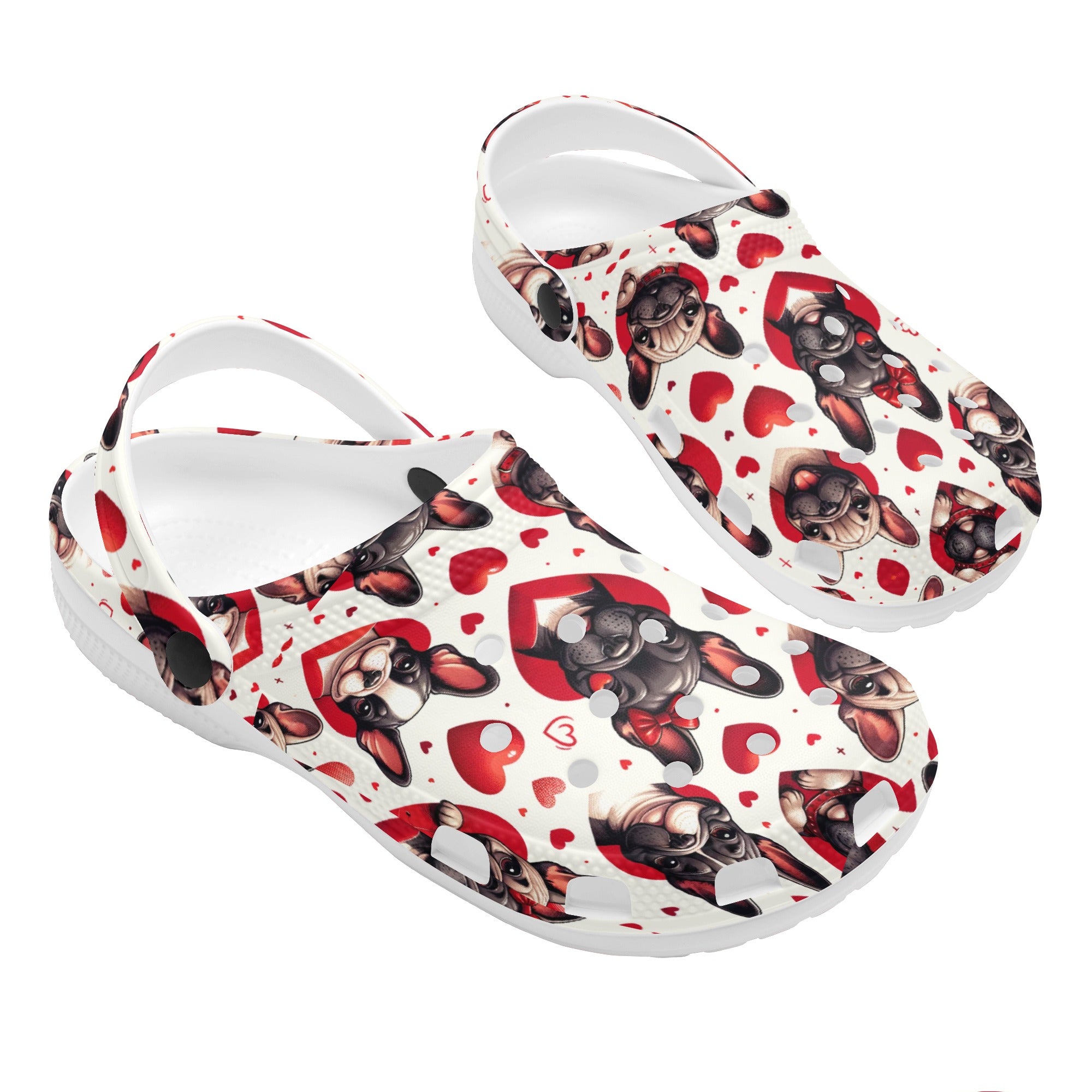 Holly - Unisex Clogs for French Bulldog Owners and Fans-fadou
